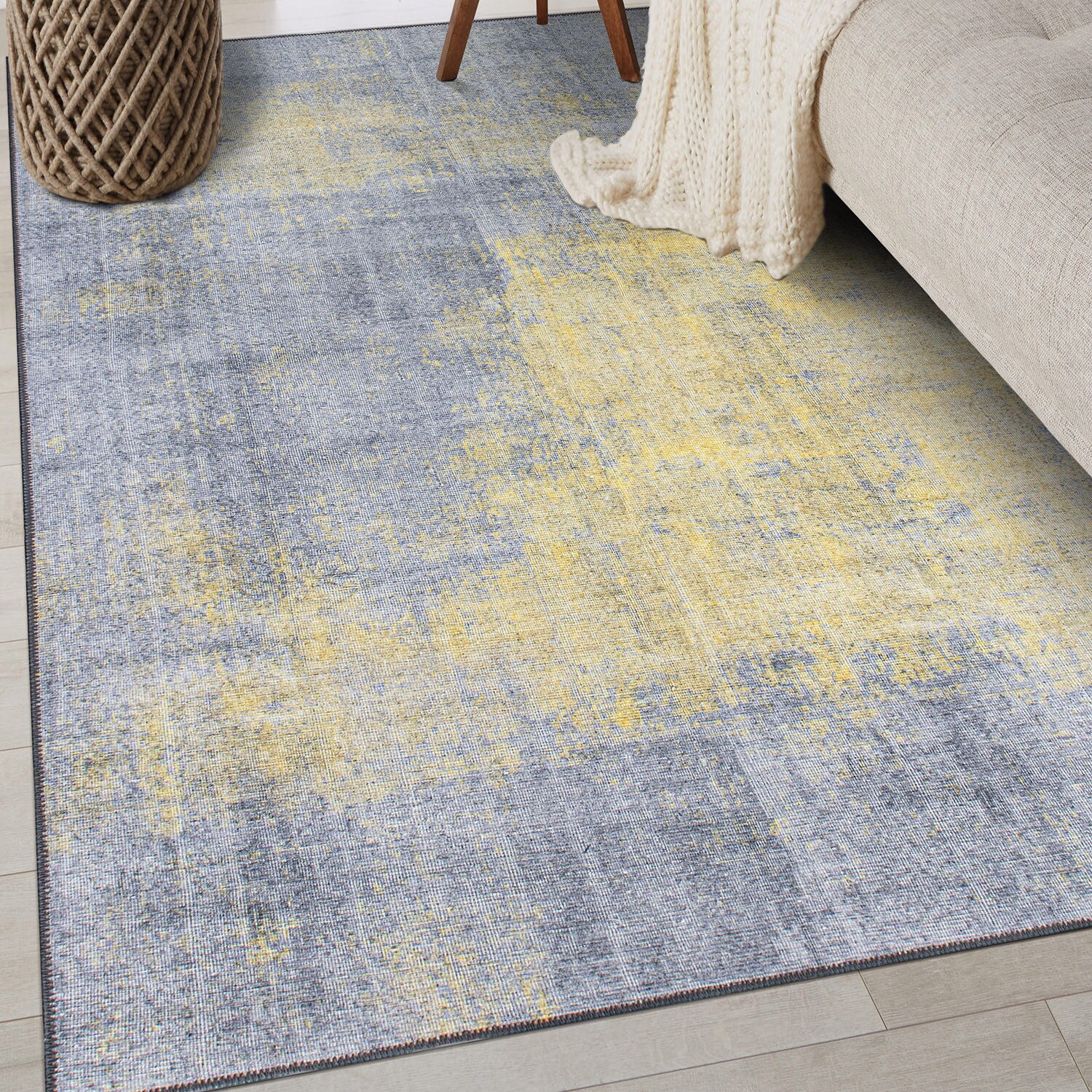 World Rug Gallery 5074YELLOW8X10 rugs - View #11