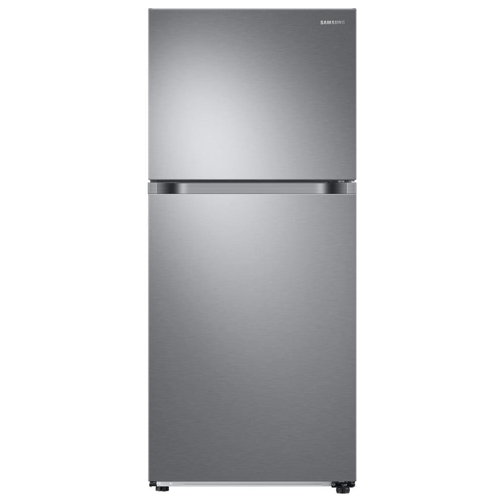 Samsung 296007 Standard-Depth 17.6-cu ft 3 -Door French Door Refrigerator with Ice Maker ( Stainless Steel ) ENERGY STAR Certified