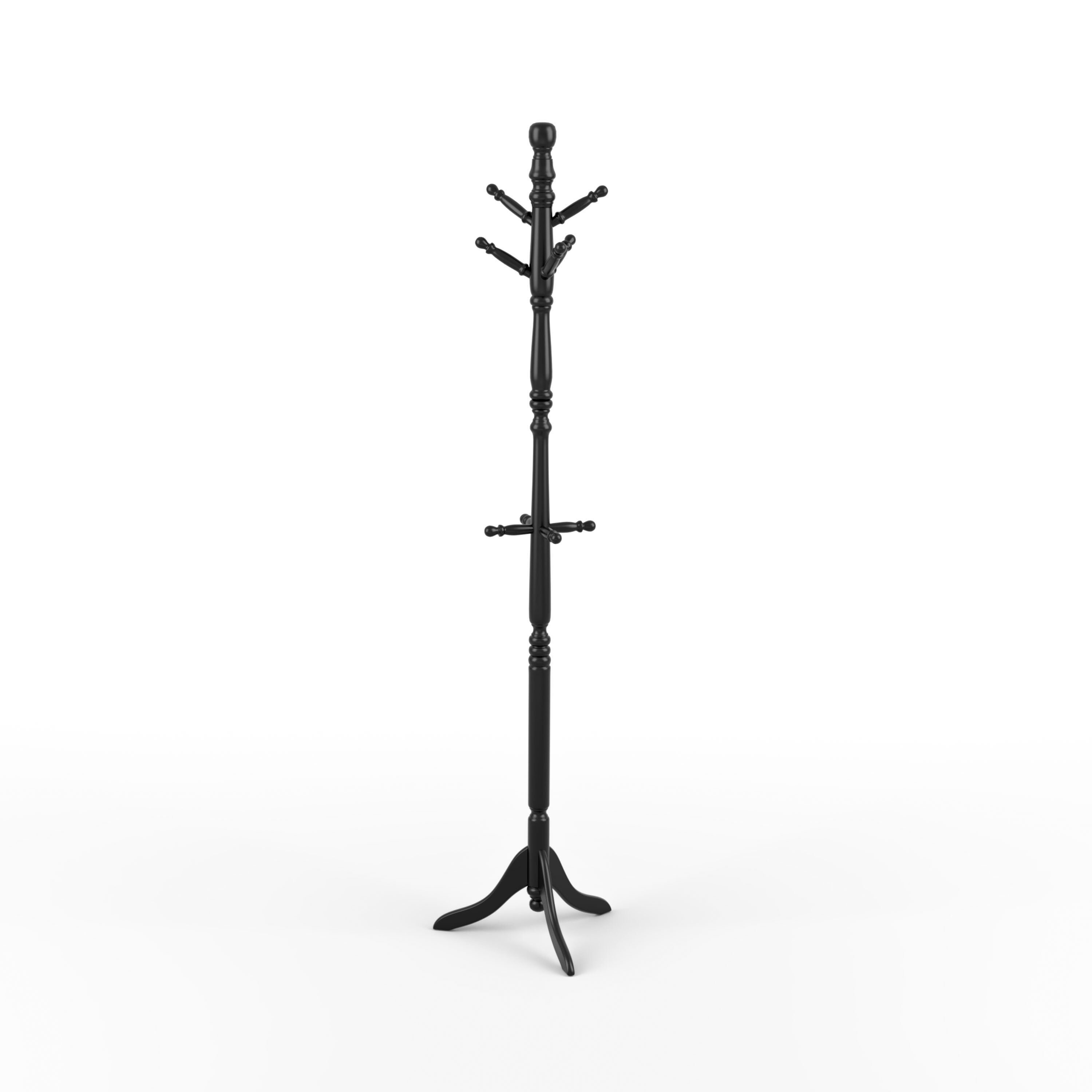 Furniture of America IDF-AC6211BK Coatrack-Stands-Pedestals - View #4