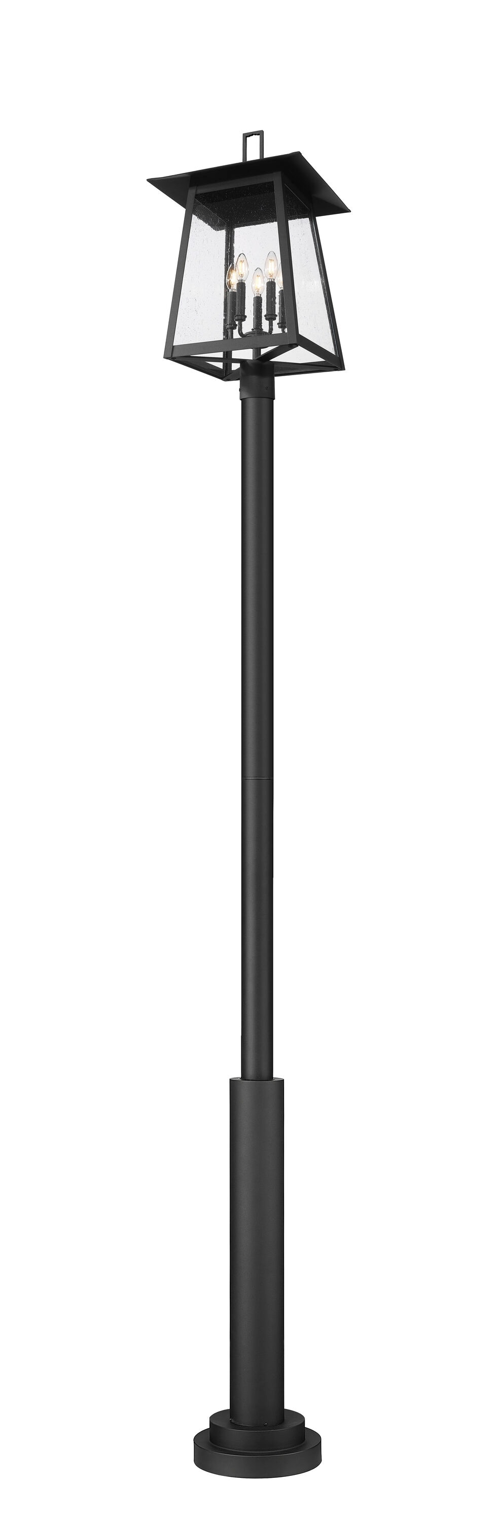 Z-Lite 5015PHXLR-5010P-BK Complete-Post-Lights - View #4