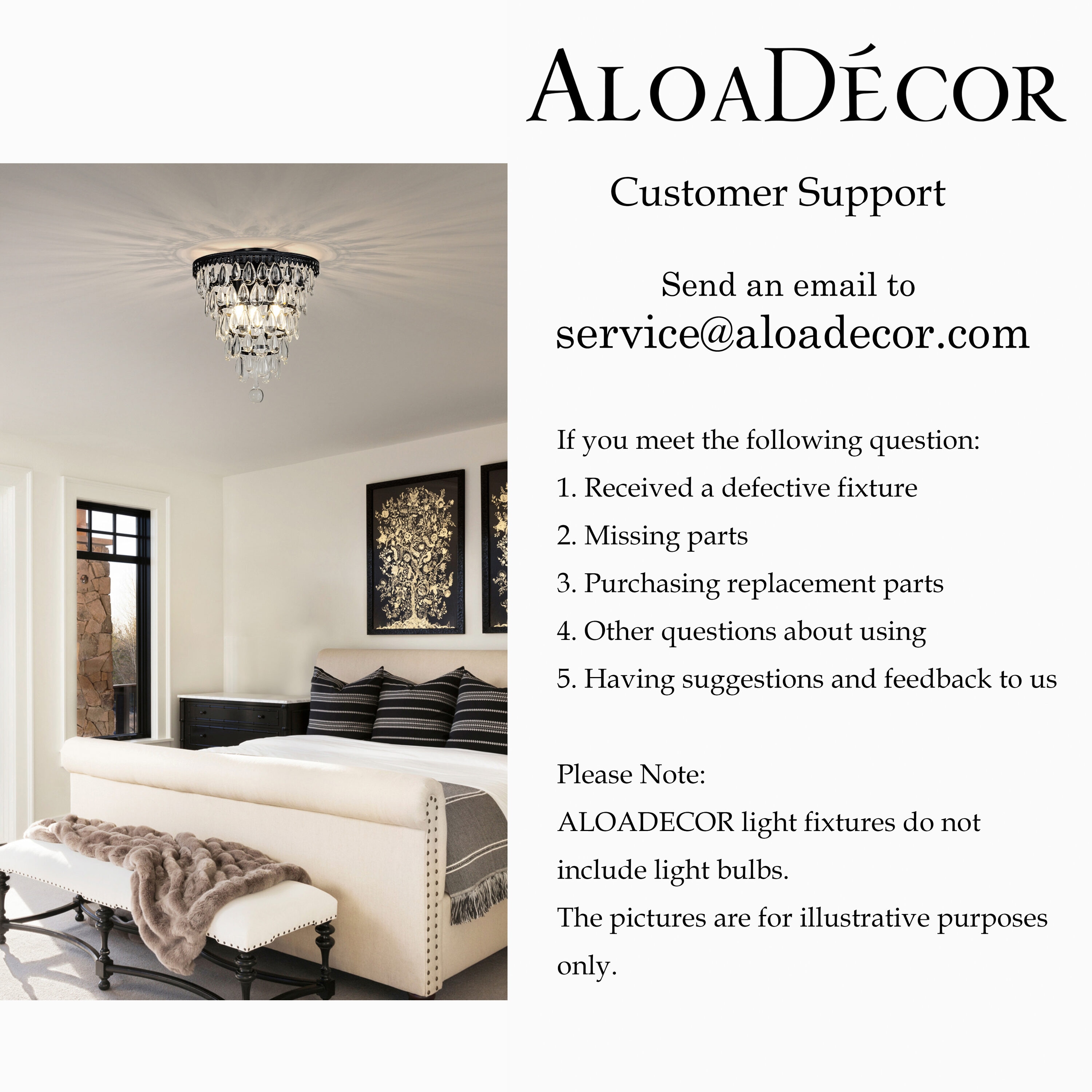 AloaDecor Lighting LC7003D31MB06A flushmounts - View #9