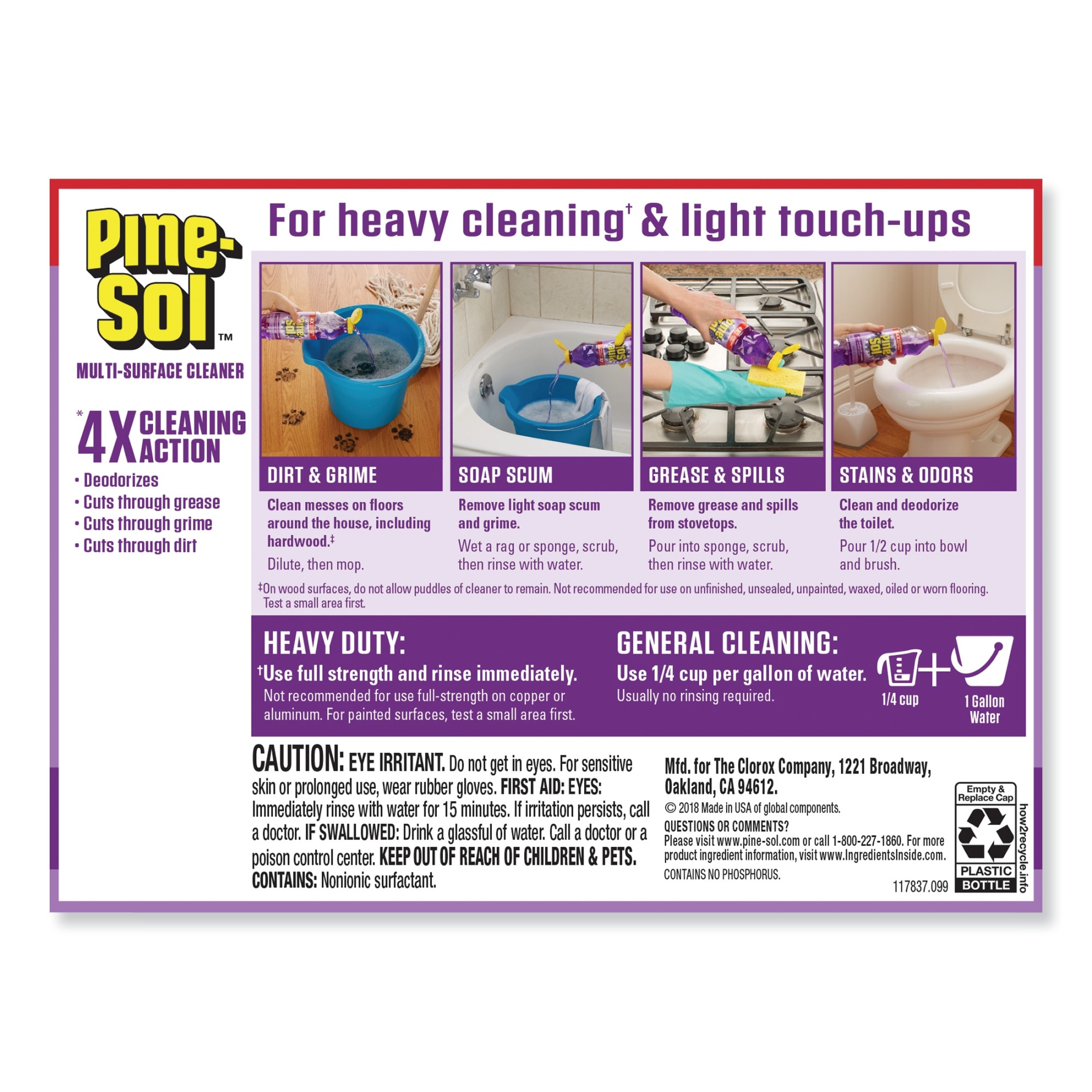 Pine-Sol® Lavender Clean All-Purpose Cleaner (48 oz. Bottles