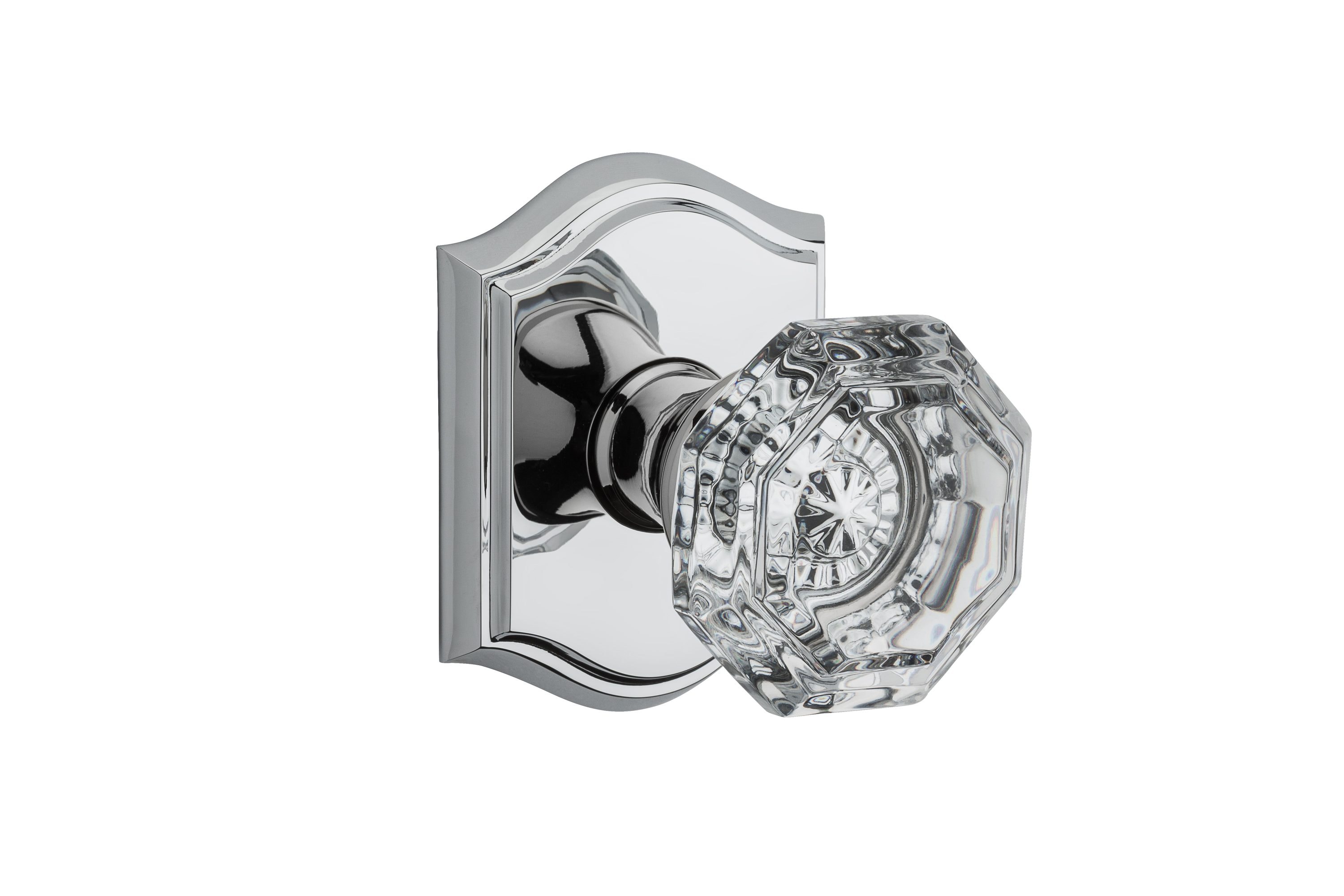 Baldwin PSCRYTAR260 Bright Chrome Interior Hall/Closet Passage door knob Single pack