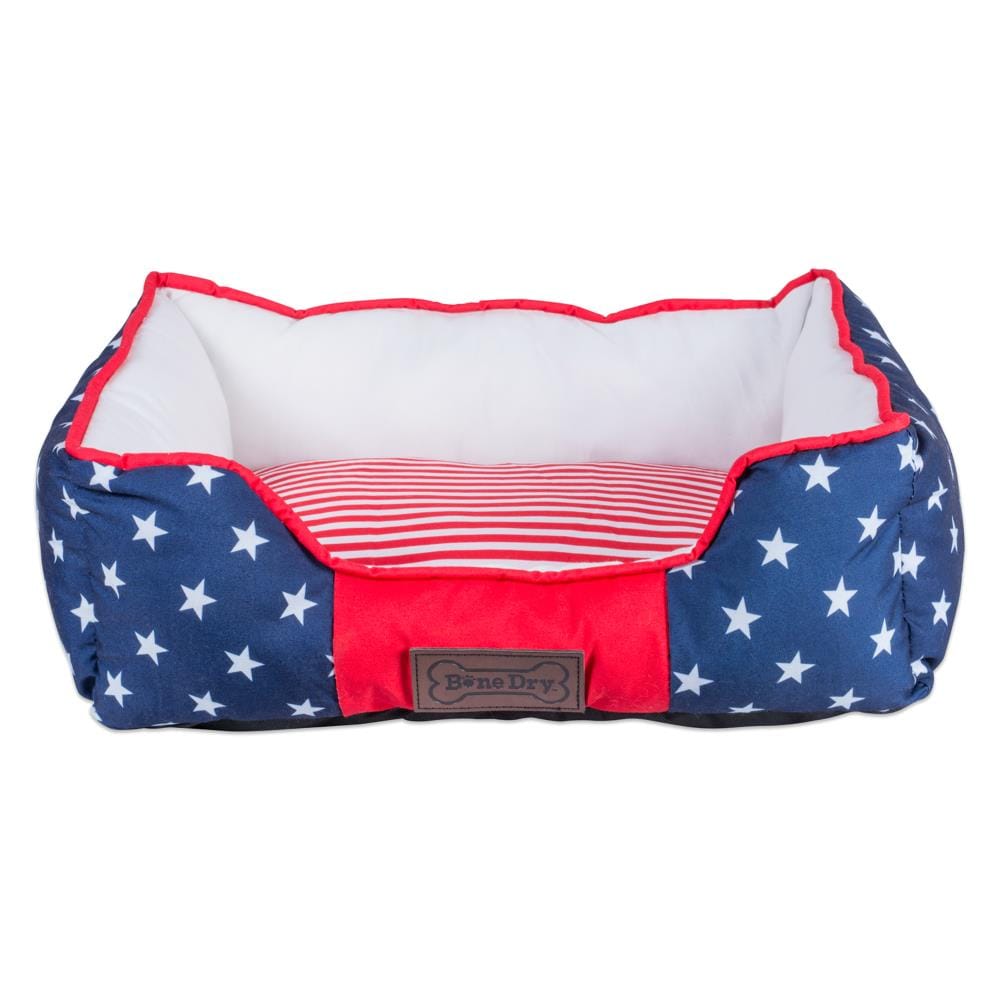 American flag on sale dog bed