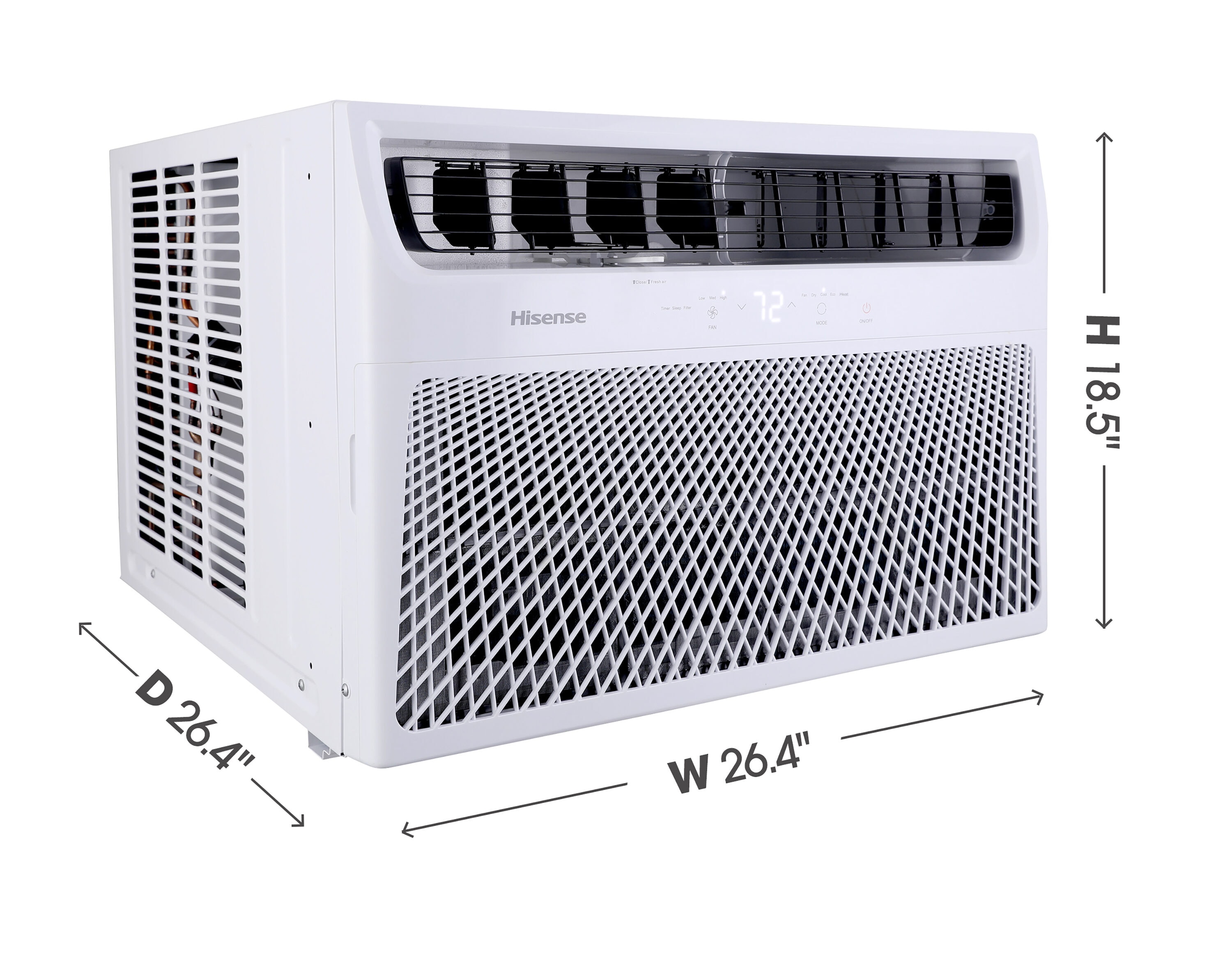 Hisense AW2422DR3W Window-Air-Conditioners - View #6