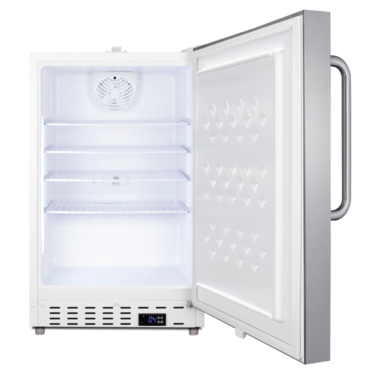 Summit Appliance 3.32-cu ft Commercial Refrigerator 1 Stainless Steel ...