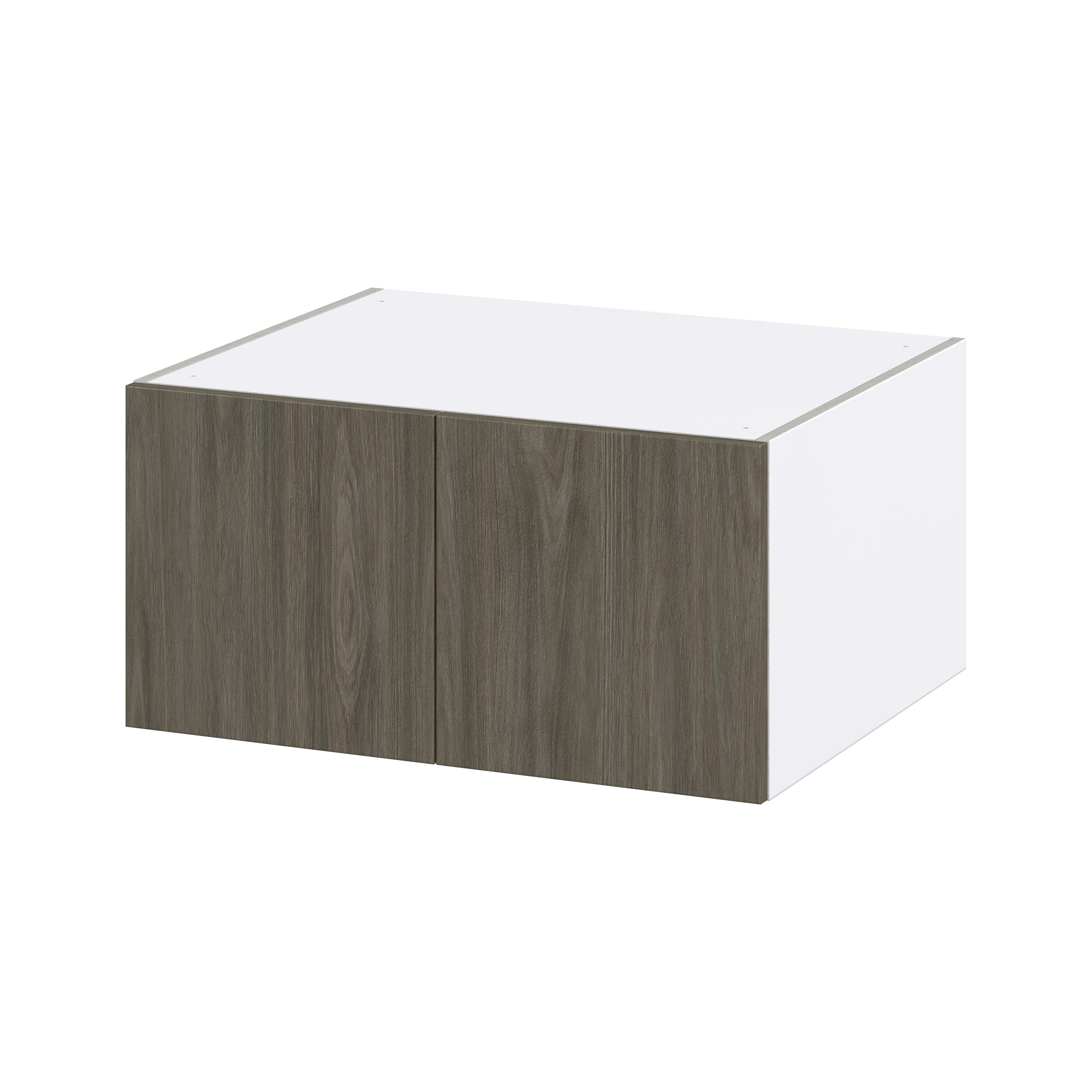 Hugo&Borg DSW301524-SA Savane 30-in W x 15-in H x 24-in D Textmel Wall Fully assembled Cabinet (Flat Panel Slab)