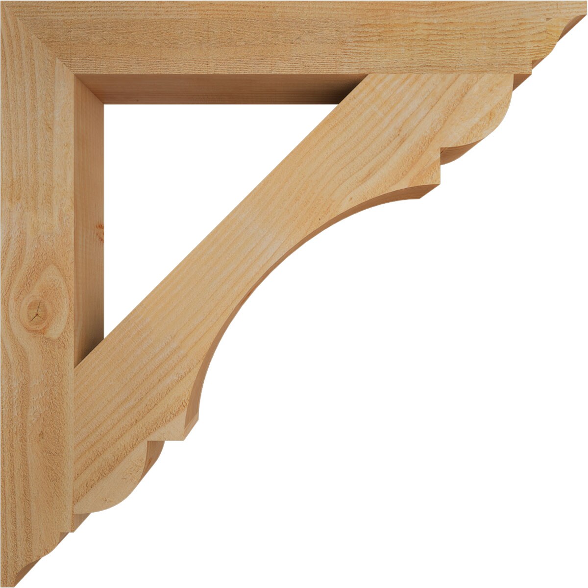 Ekena Millwork BKT04X32X32OLY01RDF Exterior-Brackets-Braces - View #3