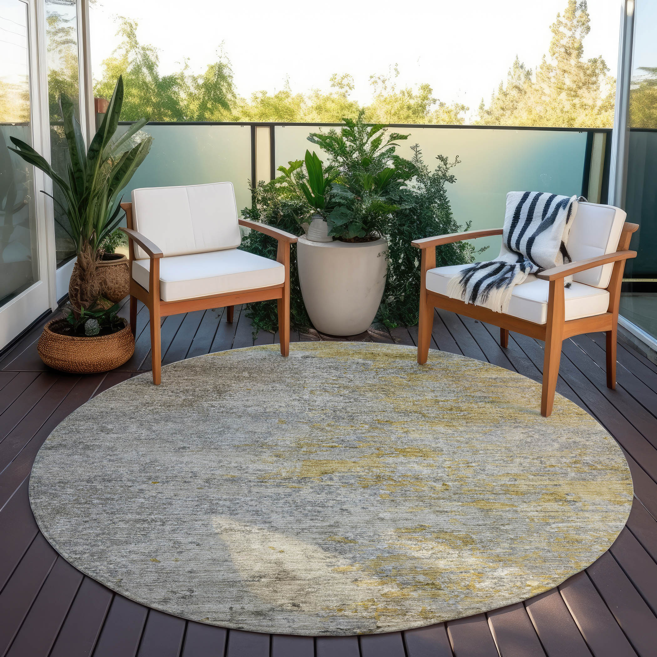 Addison Rugs ACN1297GY8RO rugs - View #7