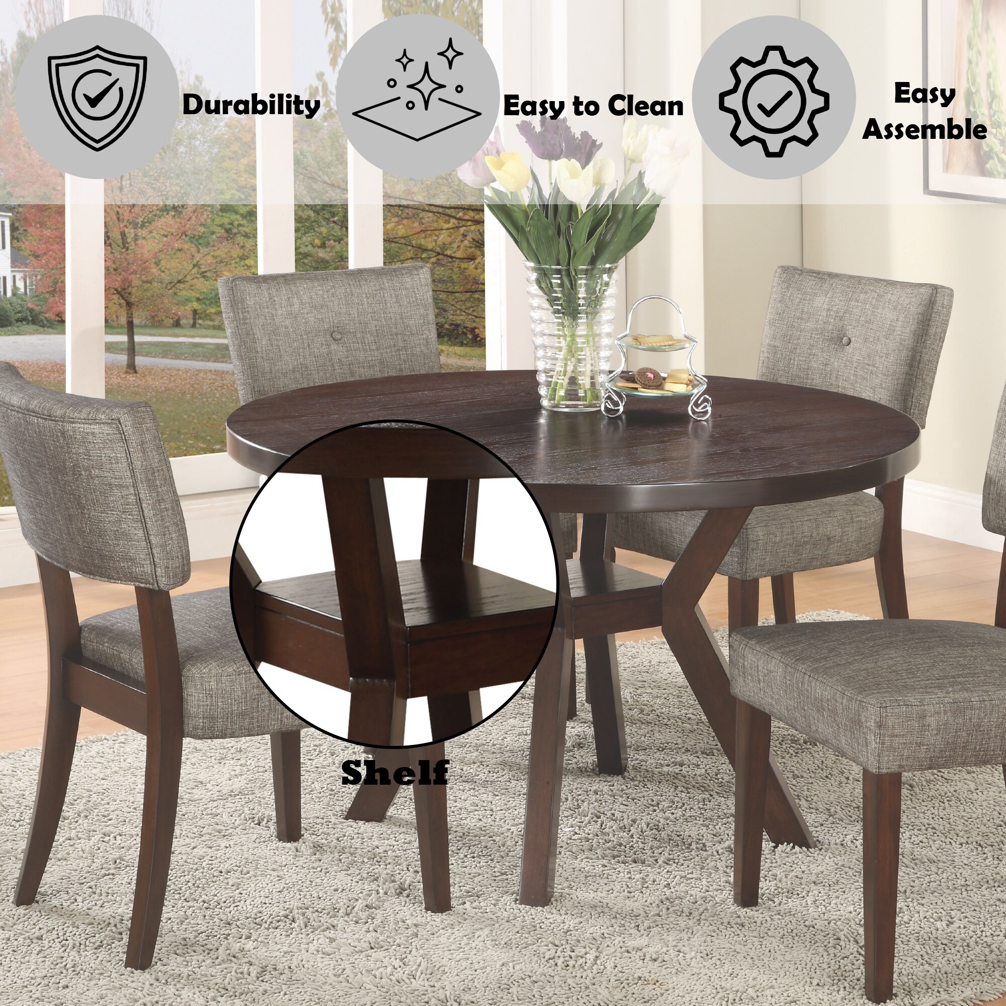 Siavonce XH00234 Dining-Sets - View #2
