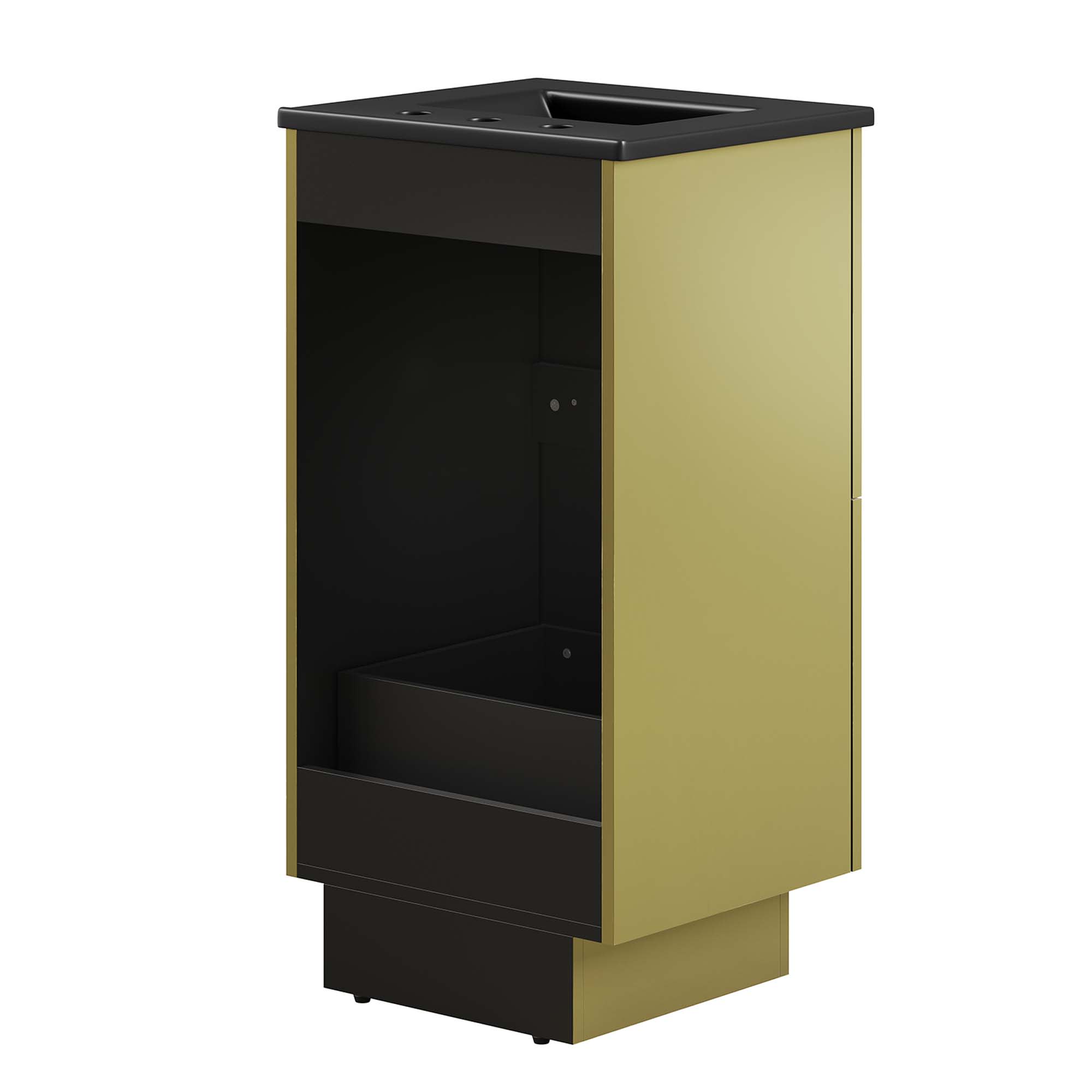 Modway EEI-6424-BLK-GLD Bath-Vanity-Combo - View #8