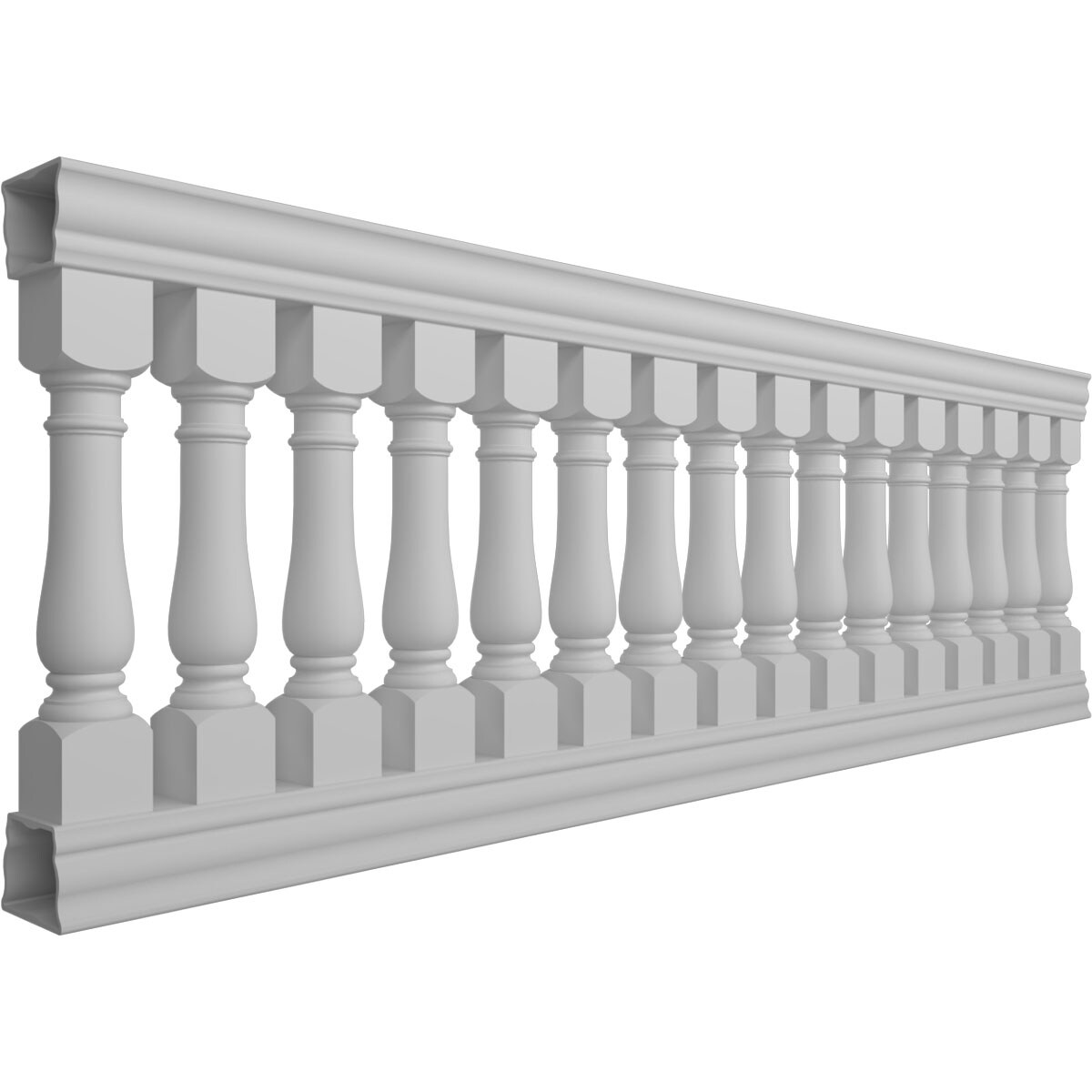 Ekena Millwork BALK42X120OXN railings - View #3