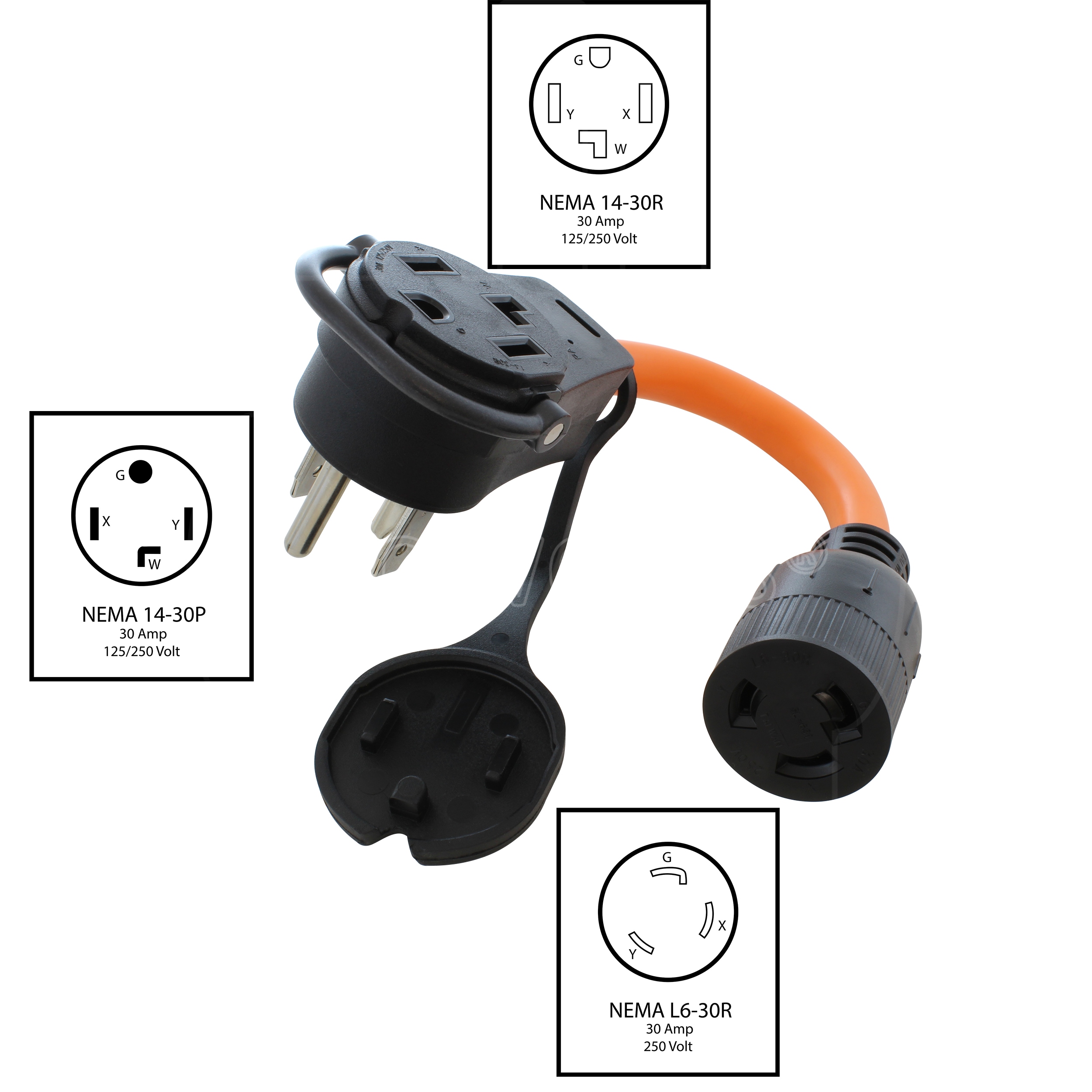 AC WORKS PB1430L630 Power-Outlet-Taps - View #2