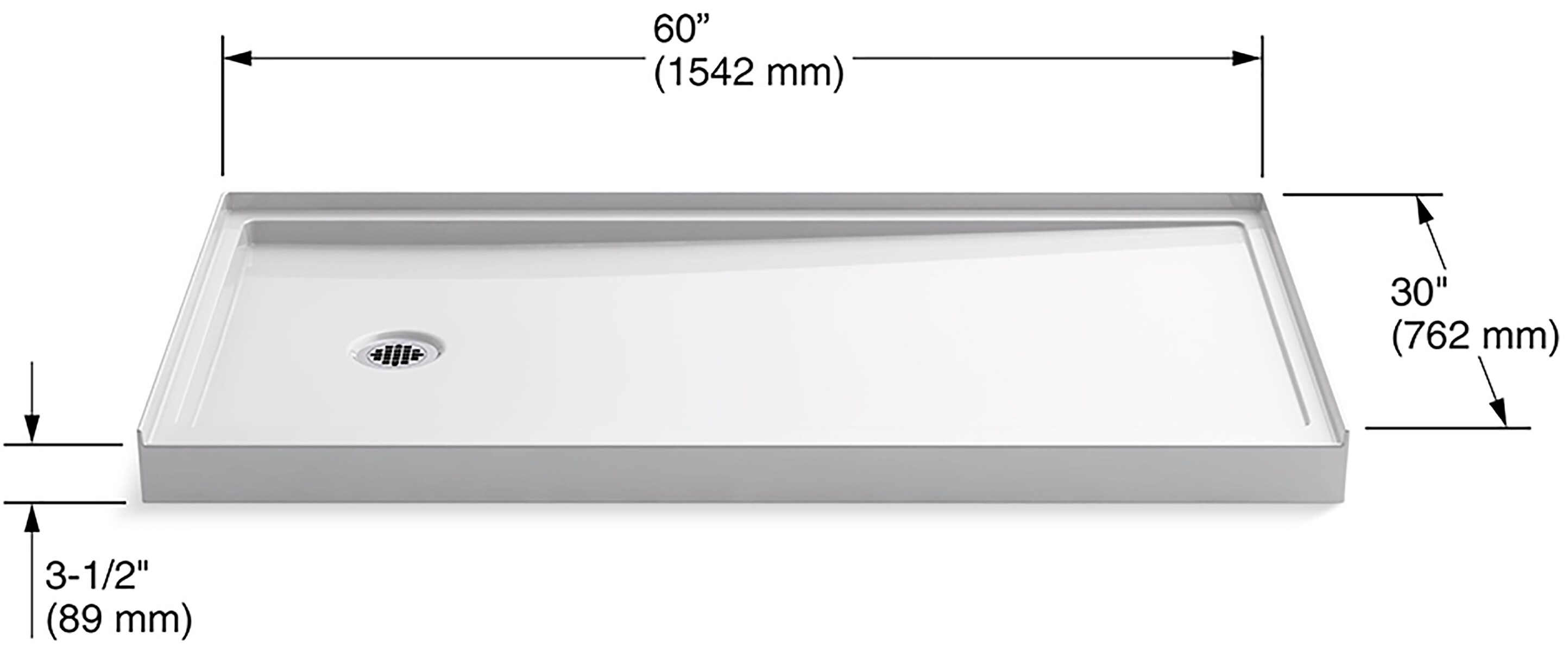 KOHLER K-8643-96 Shower-Floors - View #2
