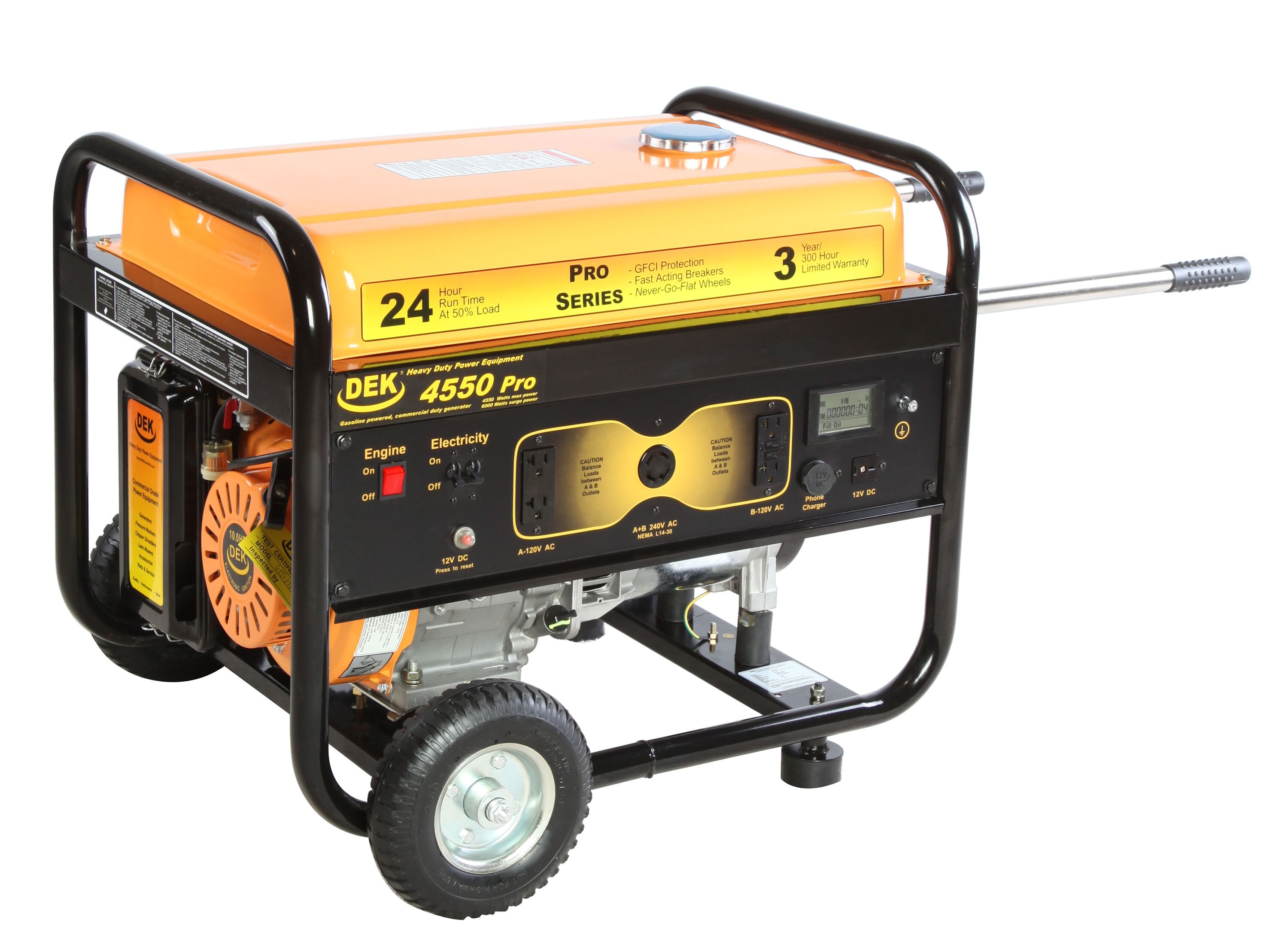 DEK DEK4550PRO Portable-Generators - View #2