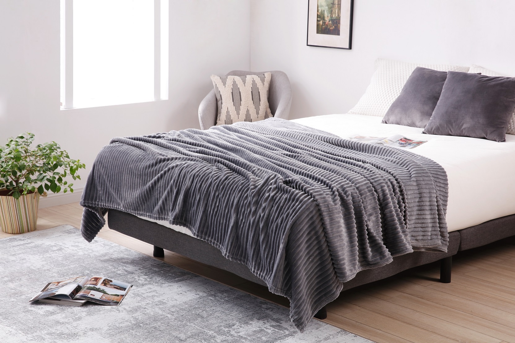 LBaiet 5687-K GREY Blankets-And-Throws - View #5