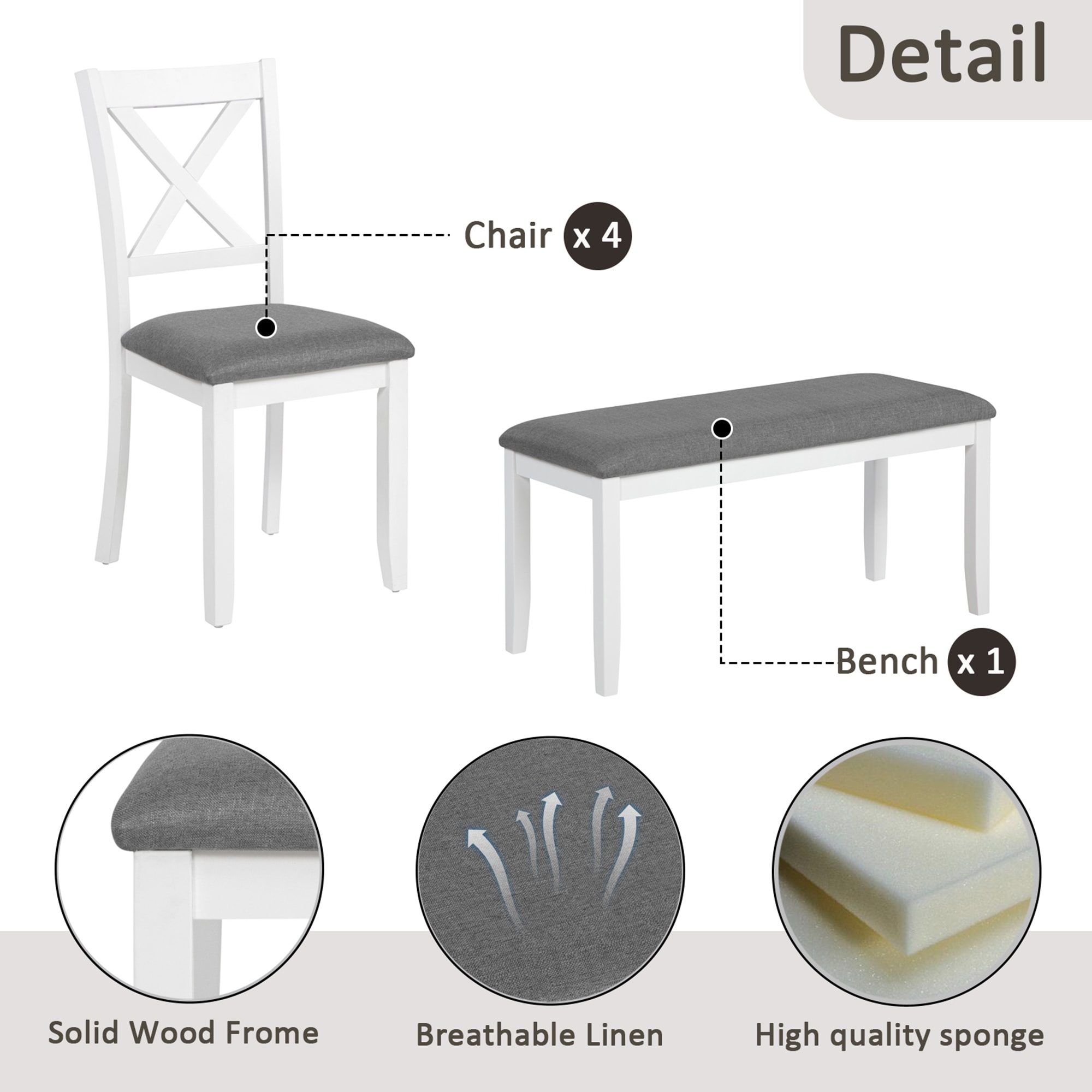 Bybafun YA0100255 Dining-Sets - View #4