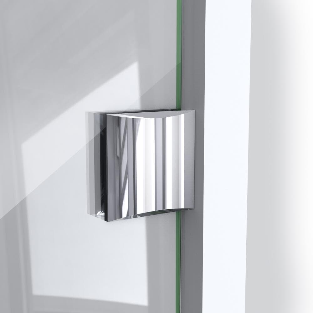 DreamLine DL-6052-06 Prism Lux 40 x 40 Frameless Hinged Corner Shower Enclosure in Oil Rubbed Bronze with White Acrylic Base Kit