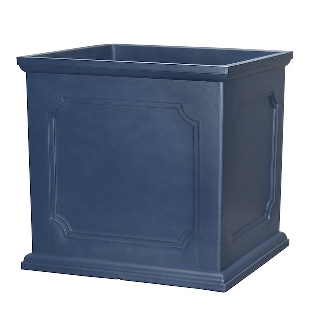 3D Square Blue - Stacker Pot