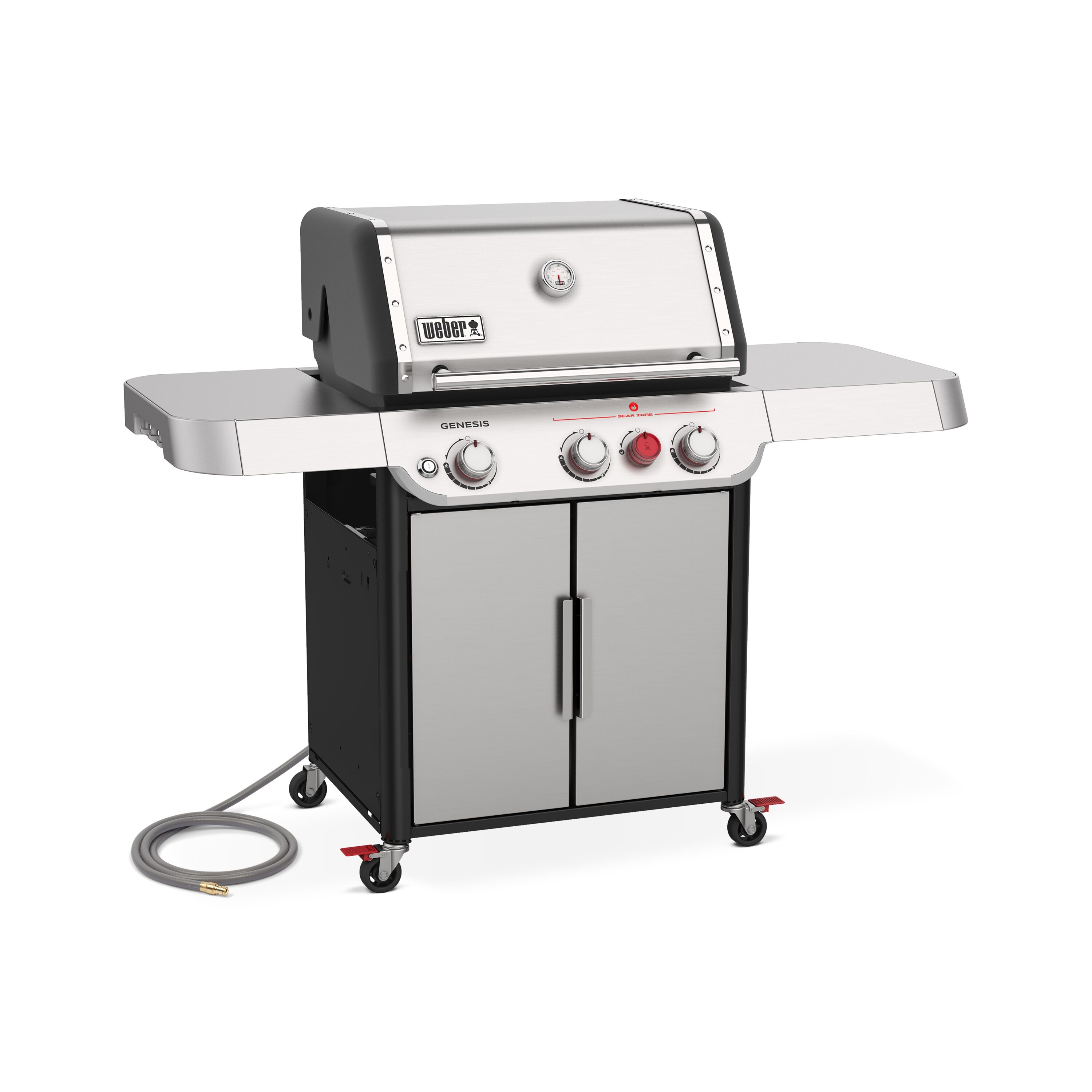 Weber Grills Genesis E-325s Natural Gas Grill With Sear Burner And Griddle  - Black - 37913401