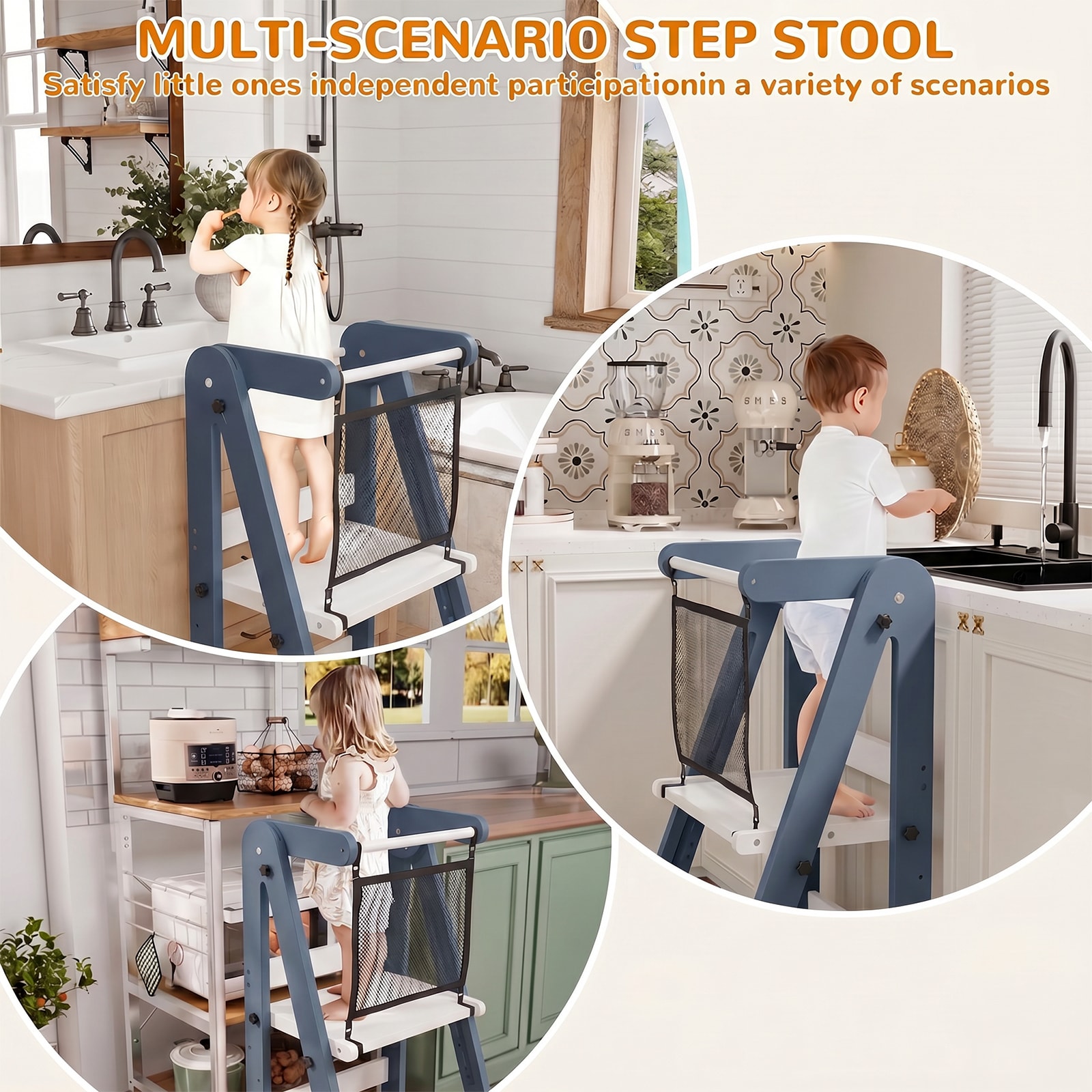LOVMOR STEP STOOL-BLUE step - View #8
