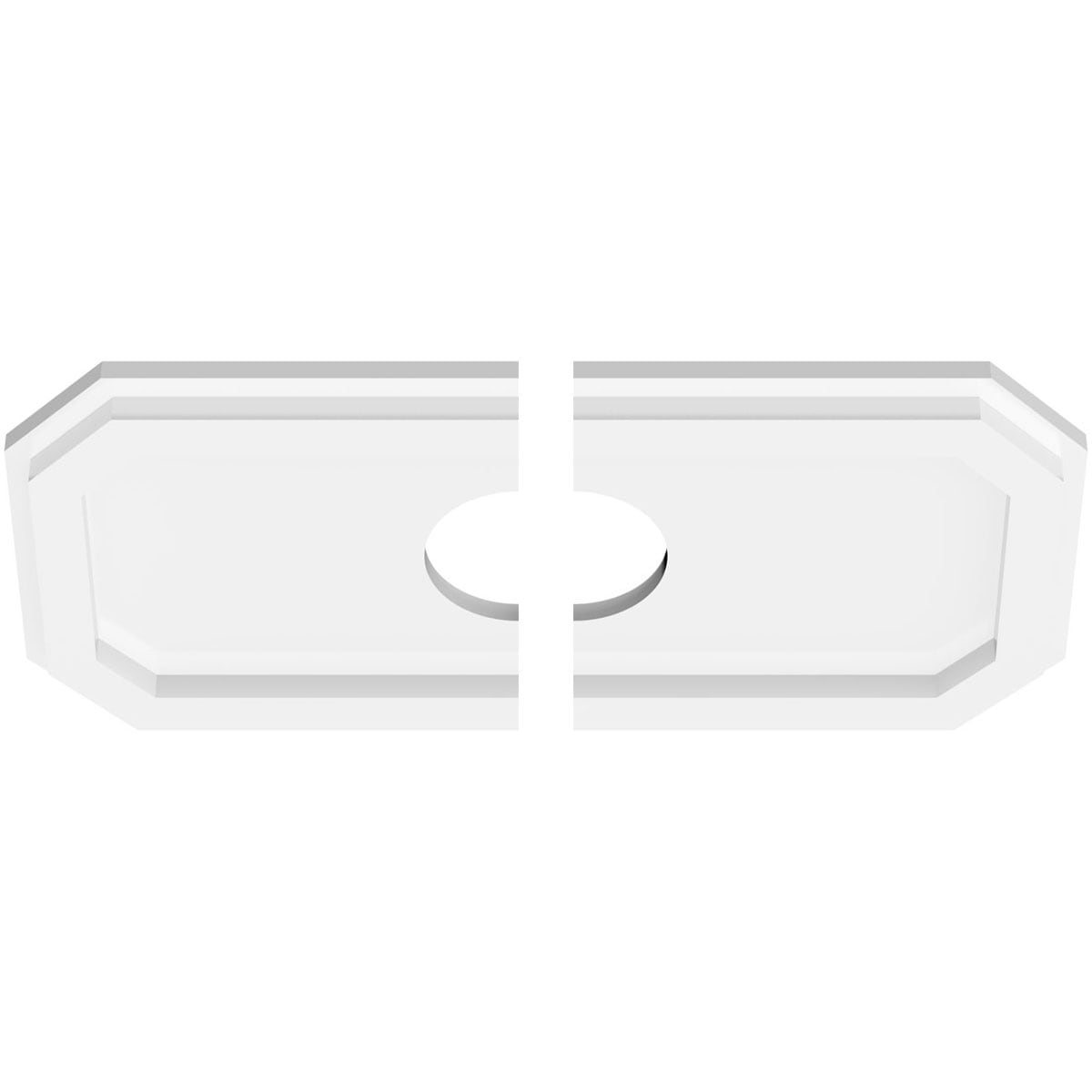 Ekena Millwork CMP16X8ED2-03000 Ceiling-Medallions - View #2