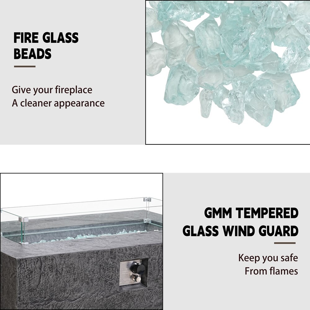 Runesay QCODH03-17 Outdoor-Gas-Firepits - View #5