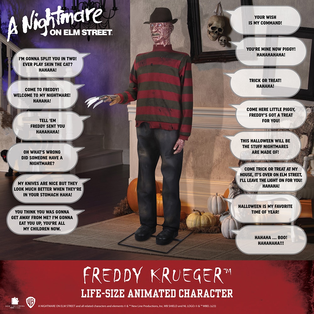 Freddy Krueger from Freddy vs. Jason Official Lifesize Cardboard