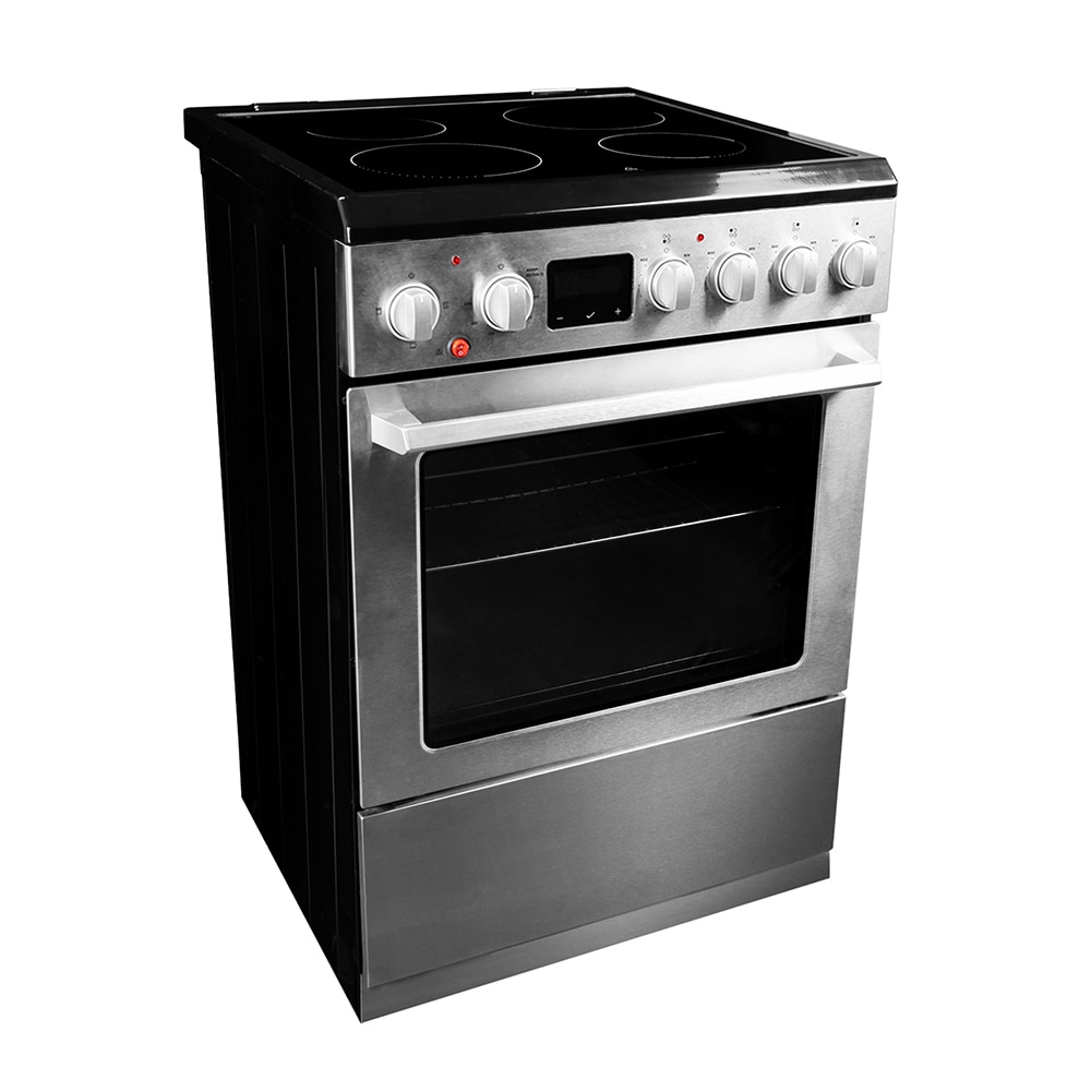 GE 24 Inch Compact Electric Range 4-Burner, Stove,Stainless Steel,9991 –  APPLIANCE BAY AREA