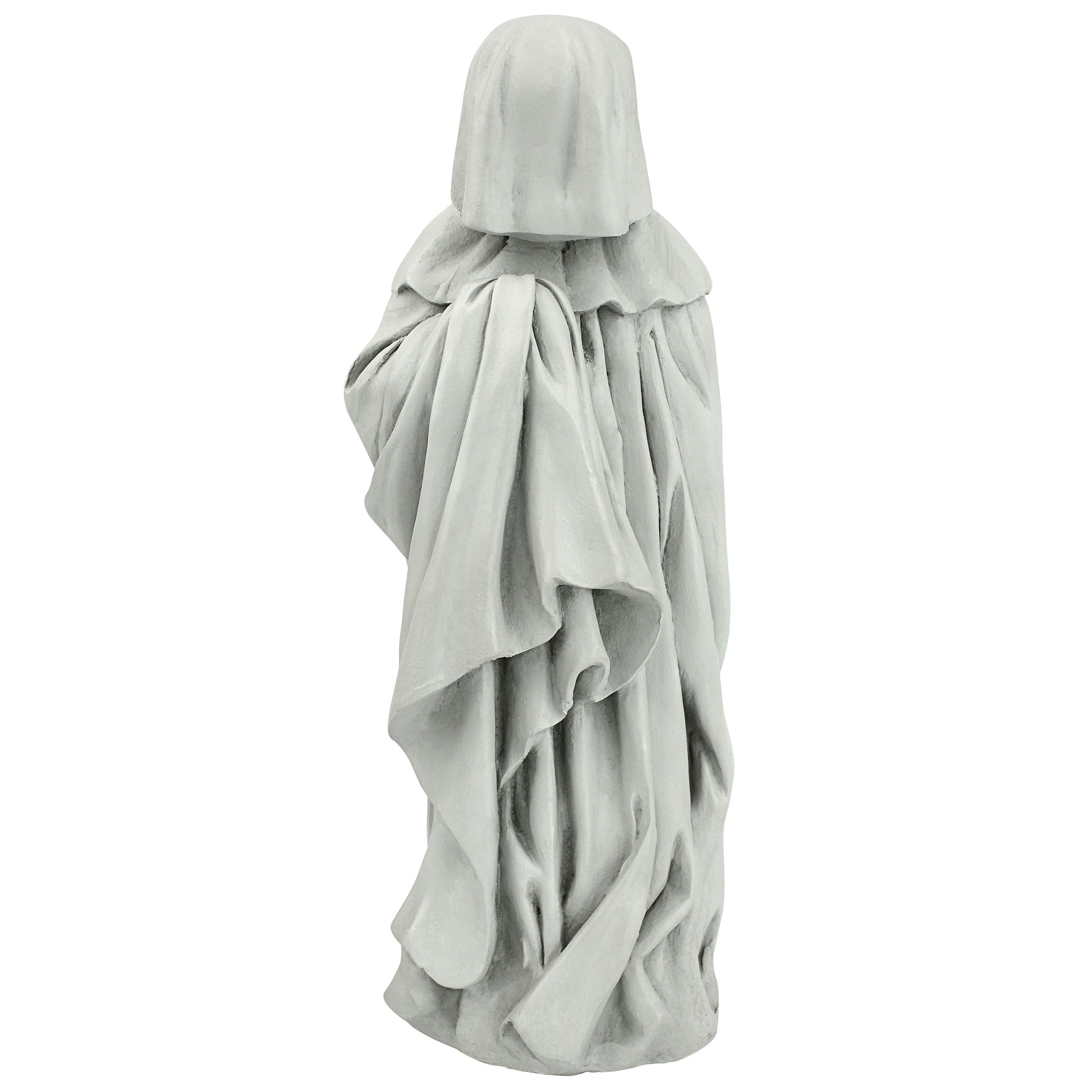 Design Toscano NG31567 10.5-Inches H x 4.5-Inches W Off-white People Garden Statue