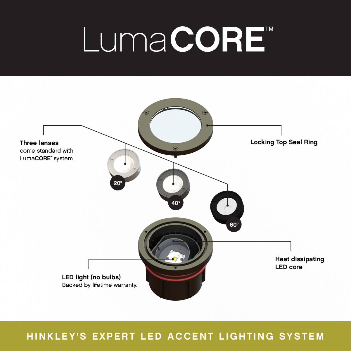 Hinkley Hardy Island Lumacore Flat Top 8-Watt (45 W Equivalent) Matte  Bronze Low Voltage Hardwired LED Well Light in the Well Lights department  at