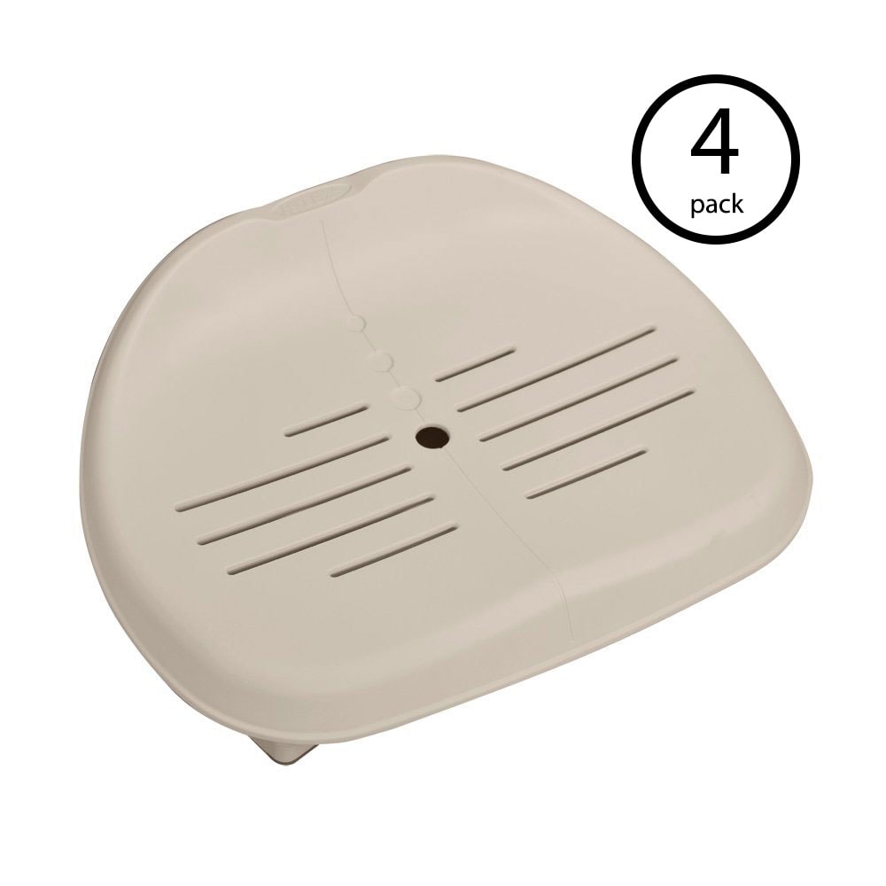 Intex 108541 Plastic Drop-in pool steps