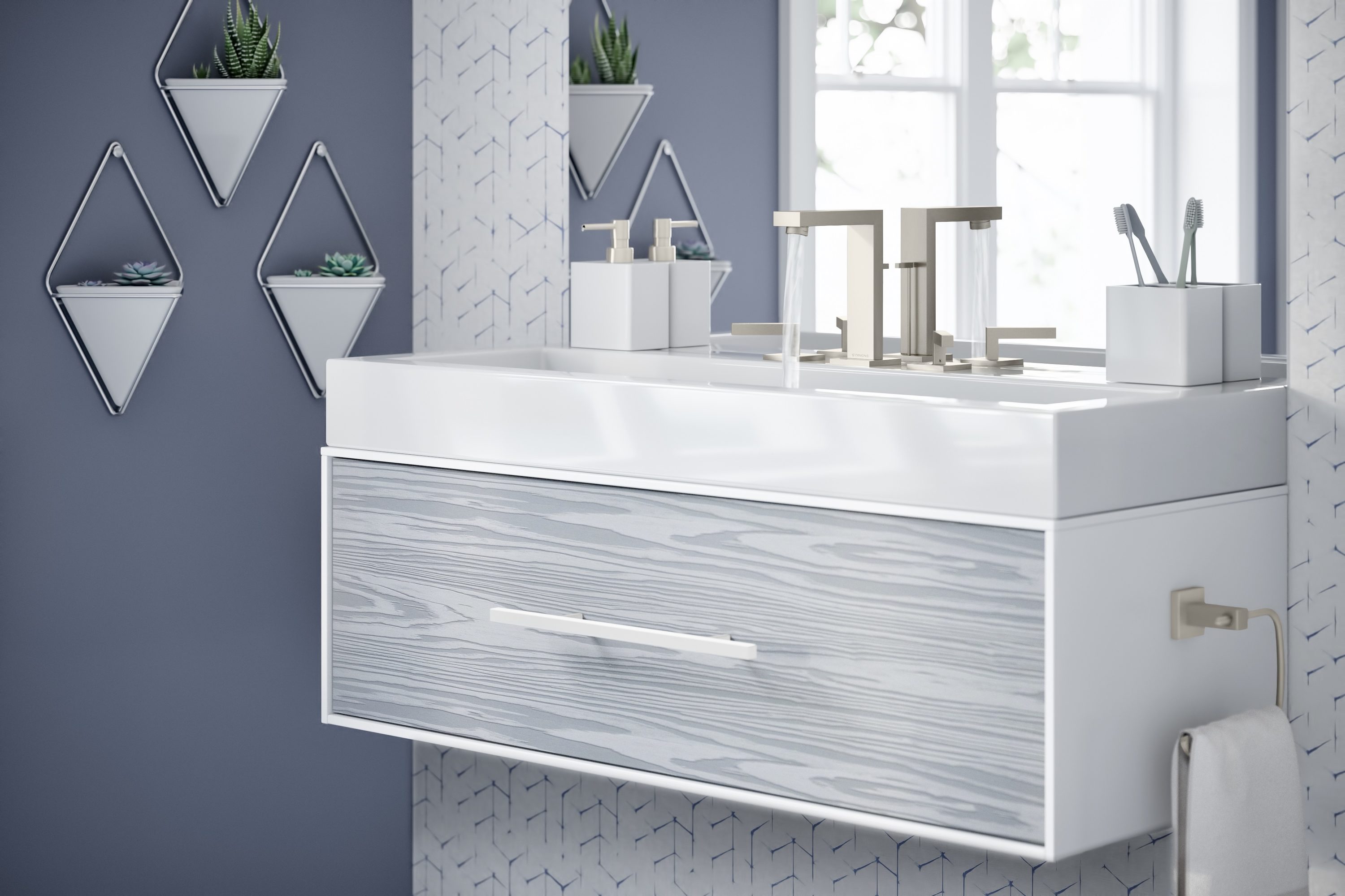 Symmons SLW3612STNPP Lavatory-Faucets - View #6