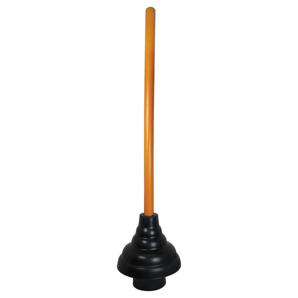Project Source 4.5-in Gray Rubber Plunger with 3-in Handle | 400856