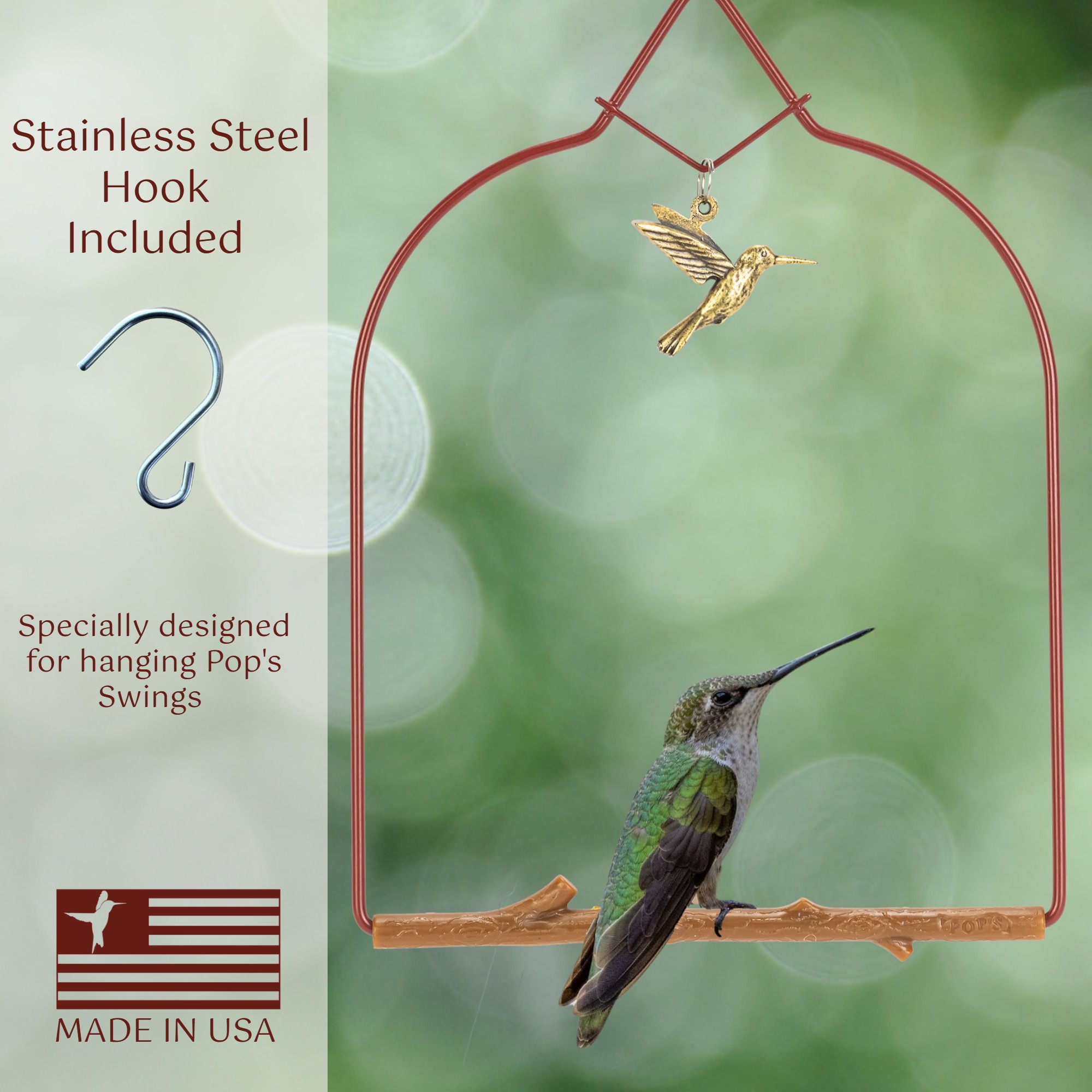Pop's Birding CHRD-BBBR Bird-Feeder-Accessories - View #4