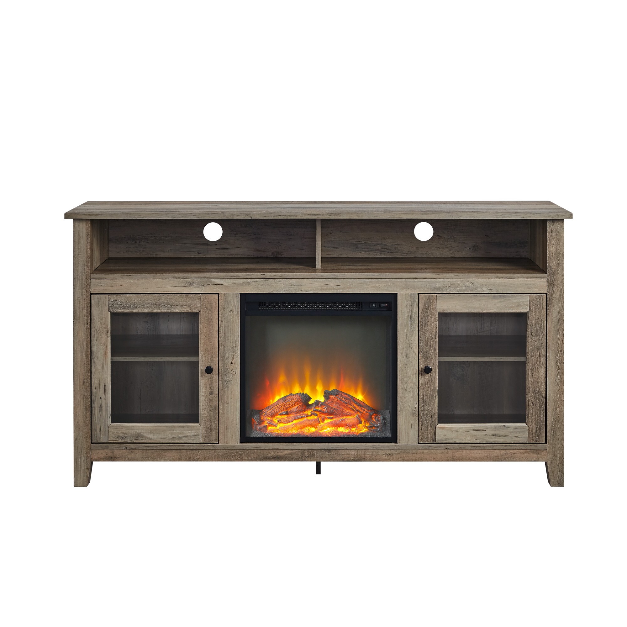 Walker Edison LW58FP18HBGW Electric-Fireplaces - View #5