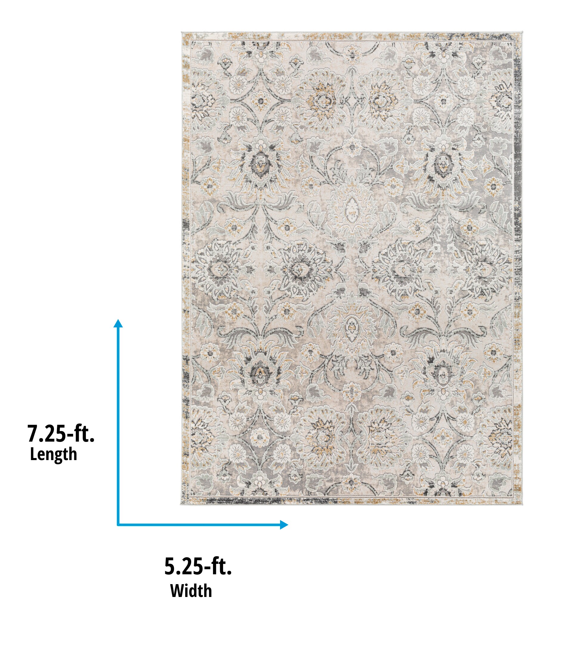 Comfort Plus Gray/Brown Rug Pad, 5' X 8' - Kroger