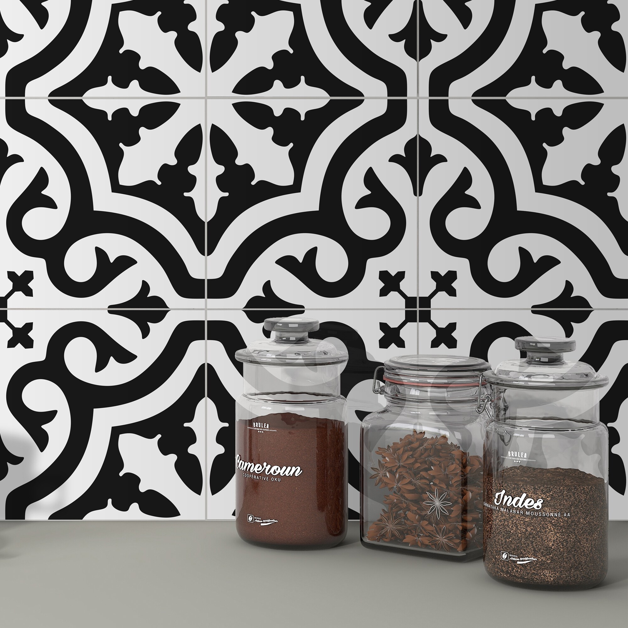 SUNWINGS FLR001-DCS-10 Ceramic-Tile - View #2