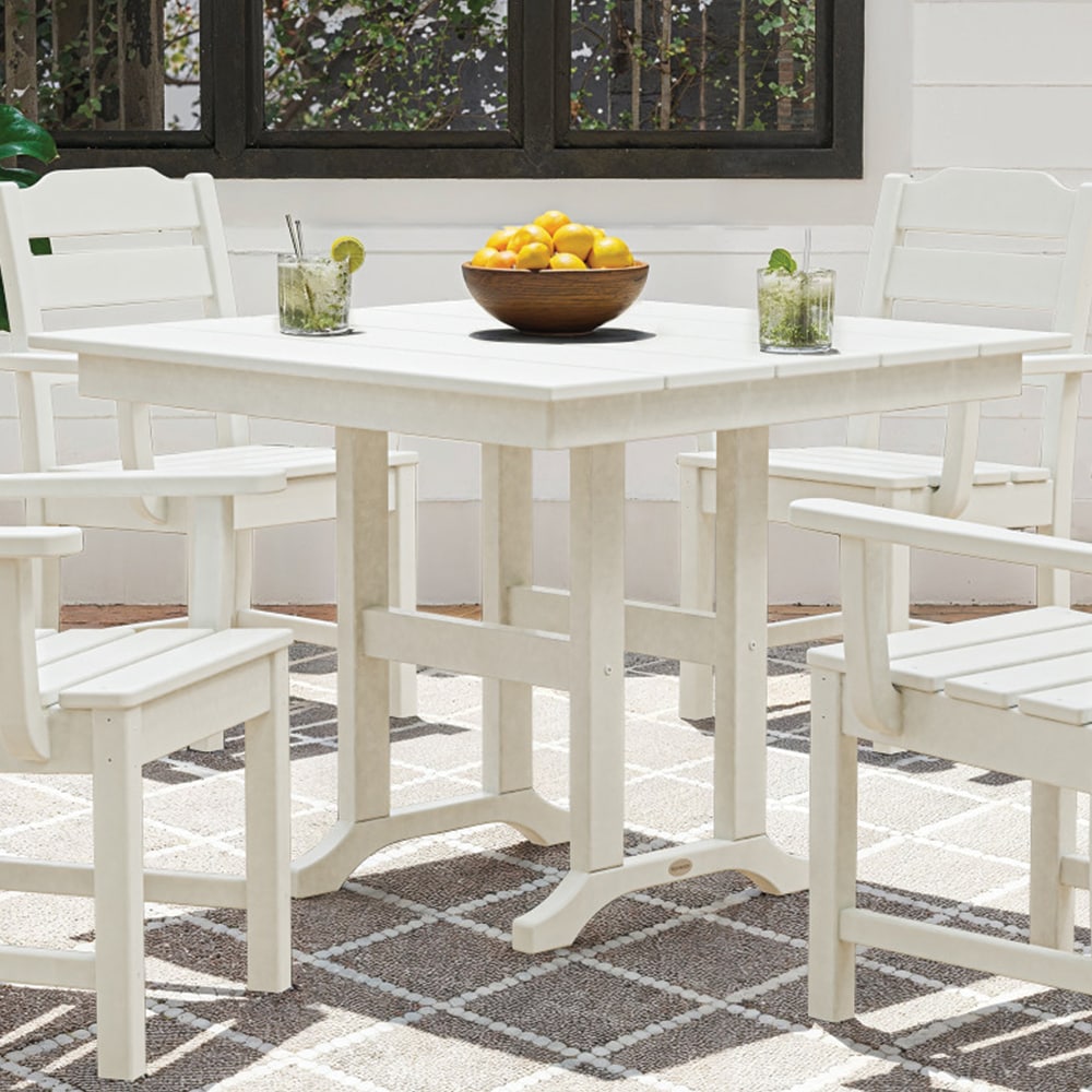 allen + roth by POLYWOOD PWS1956-1-WH Patio-Dining-Sets - View #2