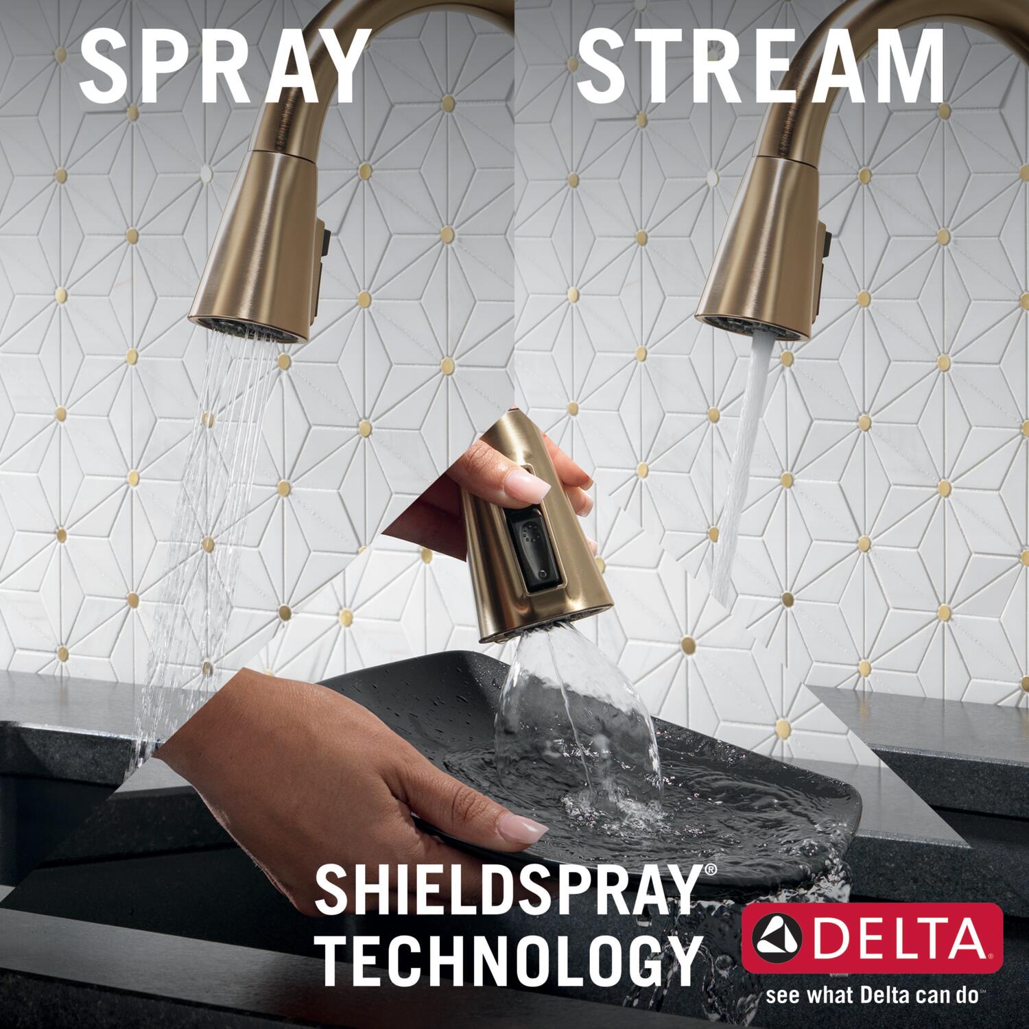 Delta 19802TZ-CZ-DST Kitchen-Faucets - View #8