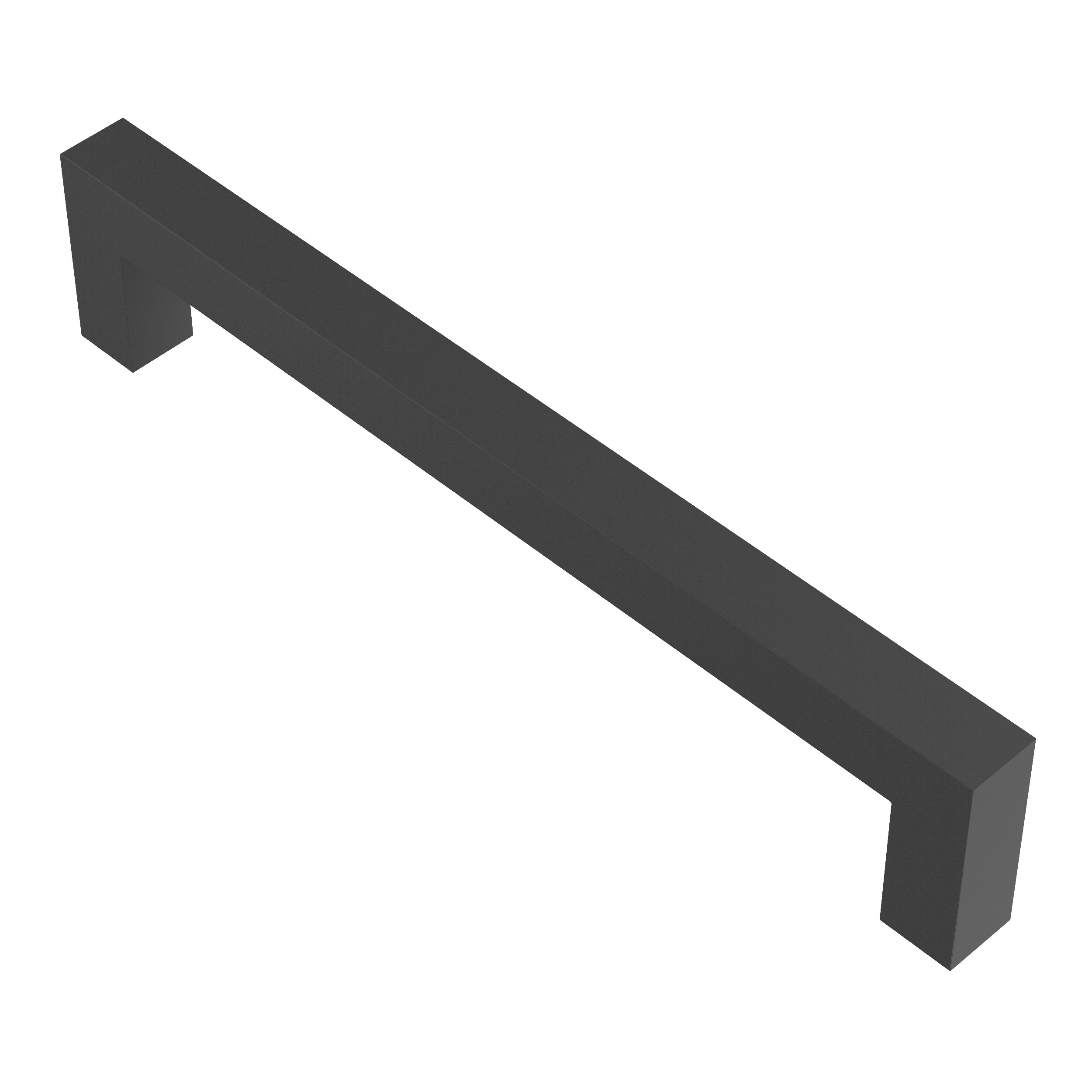 Style Selections 6-5/16-in (160Mm) Center to Center Matte Black Square ...