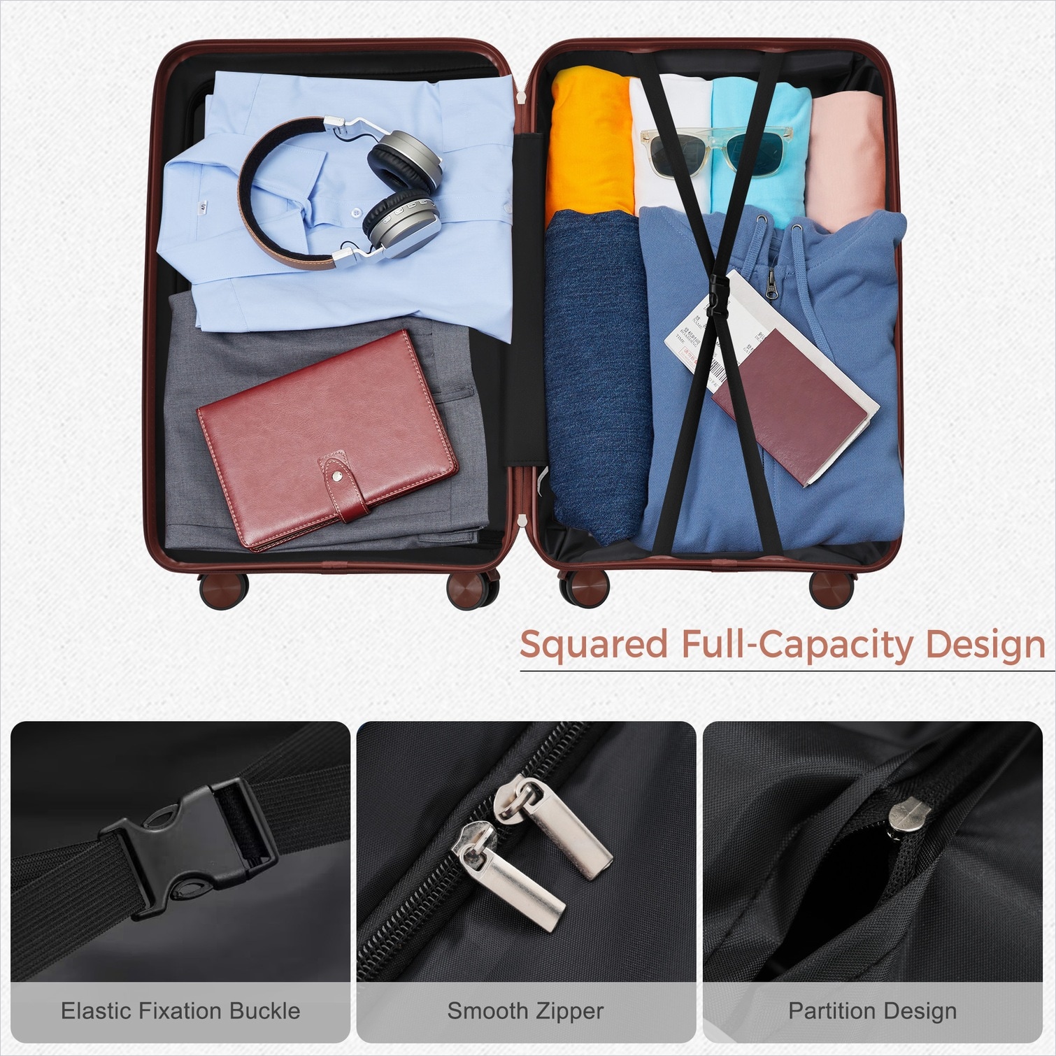 Watnature B2G1NUKON0CL Luggage-And-Luggage-Sets - View #6