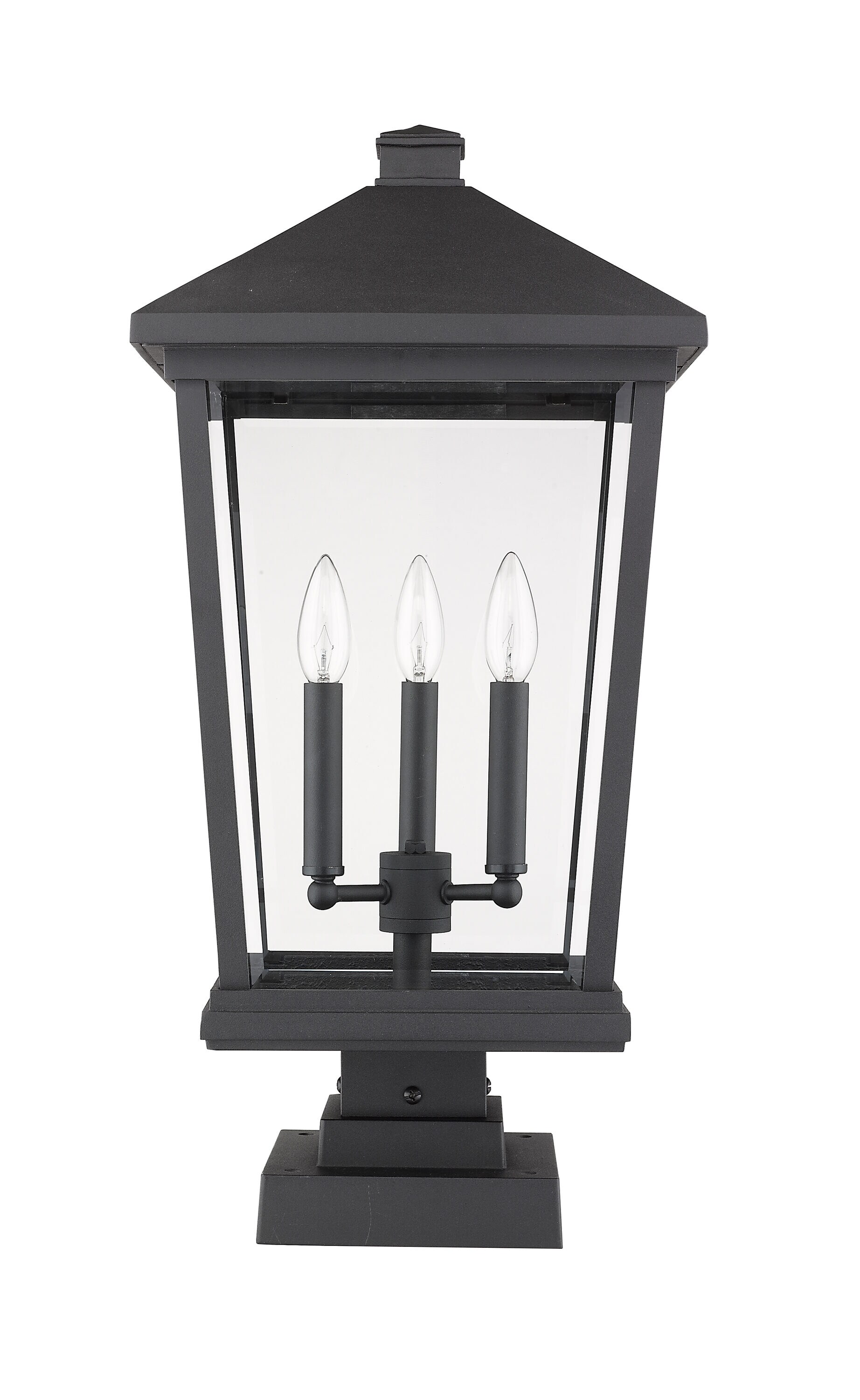 Z-Lite 568PHXLS-SQPM-BK Post-Lights - View #5