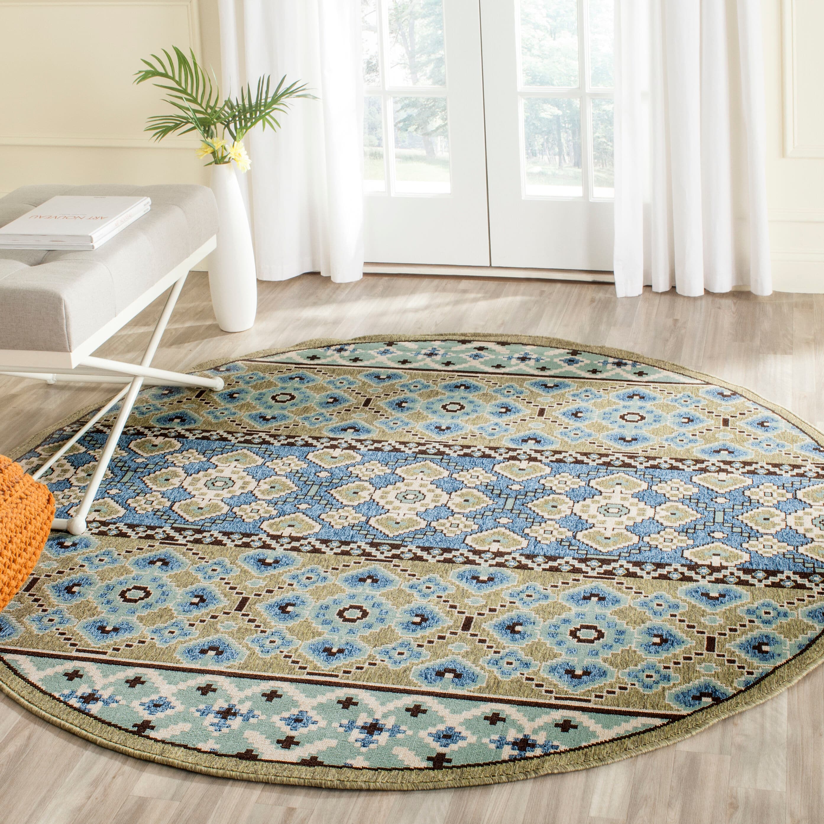 5' 0 x 5' 0 Octagon Outdoor Rug Pad