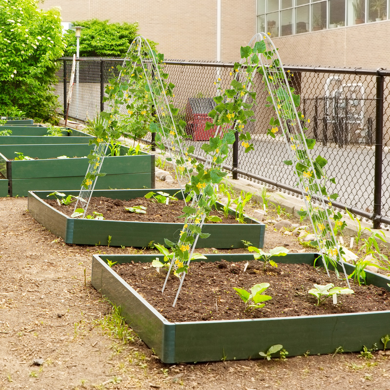  YSGT416643WH Garden-Trellis - View #8