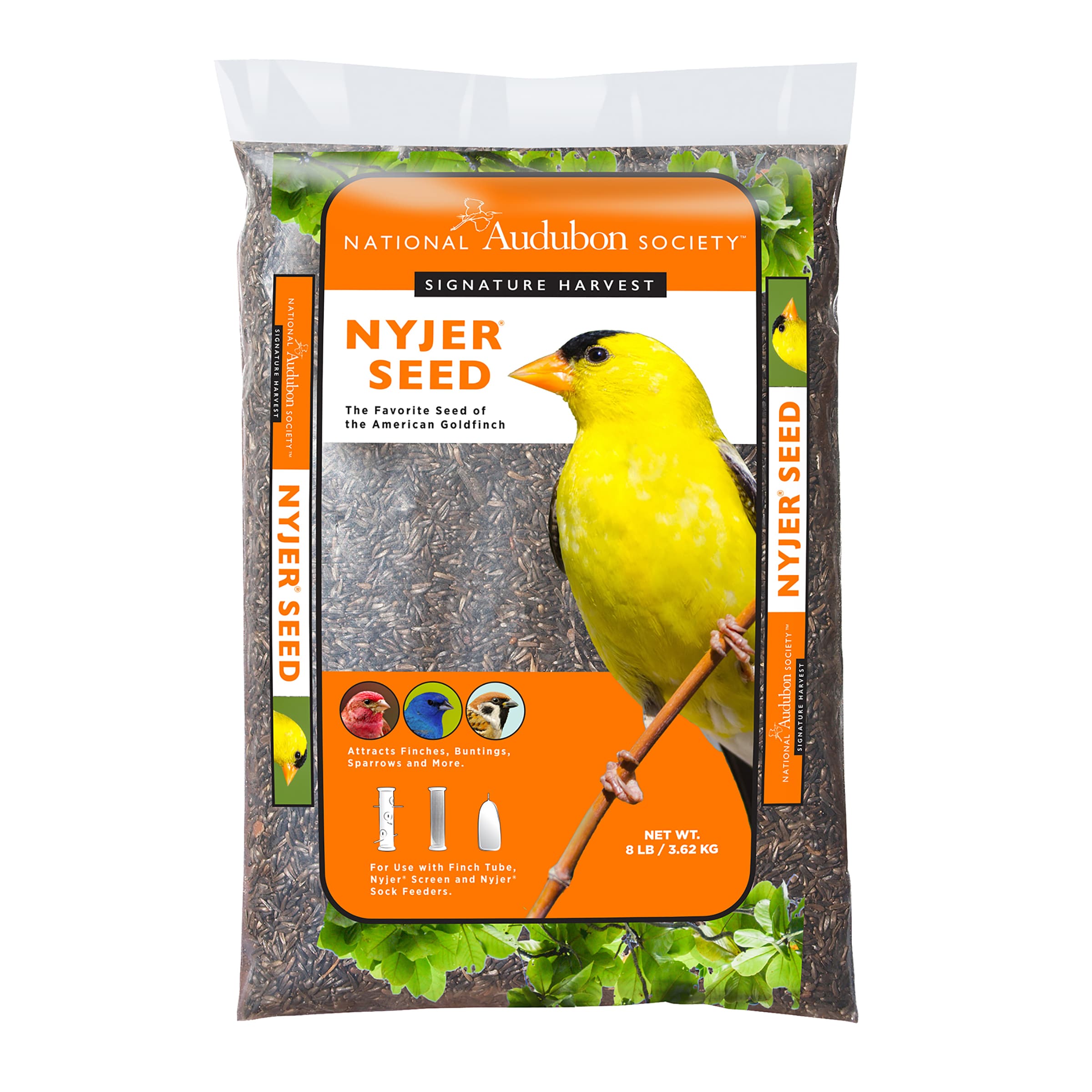 Bird Feeder Mealworms Nyger Thistle Seed Sock Sack o' Seeds 