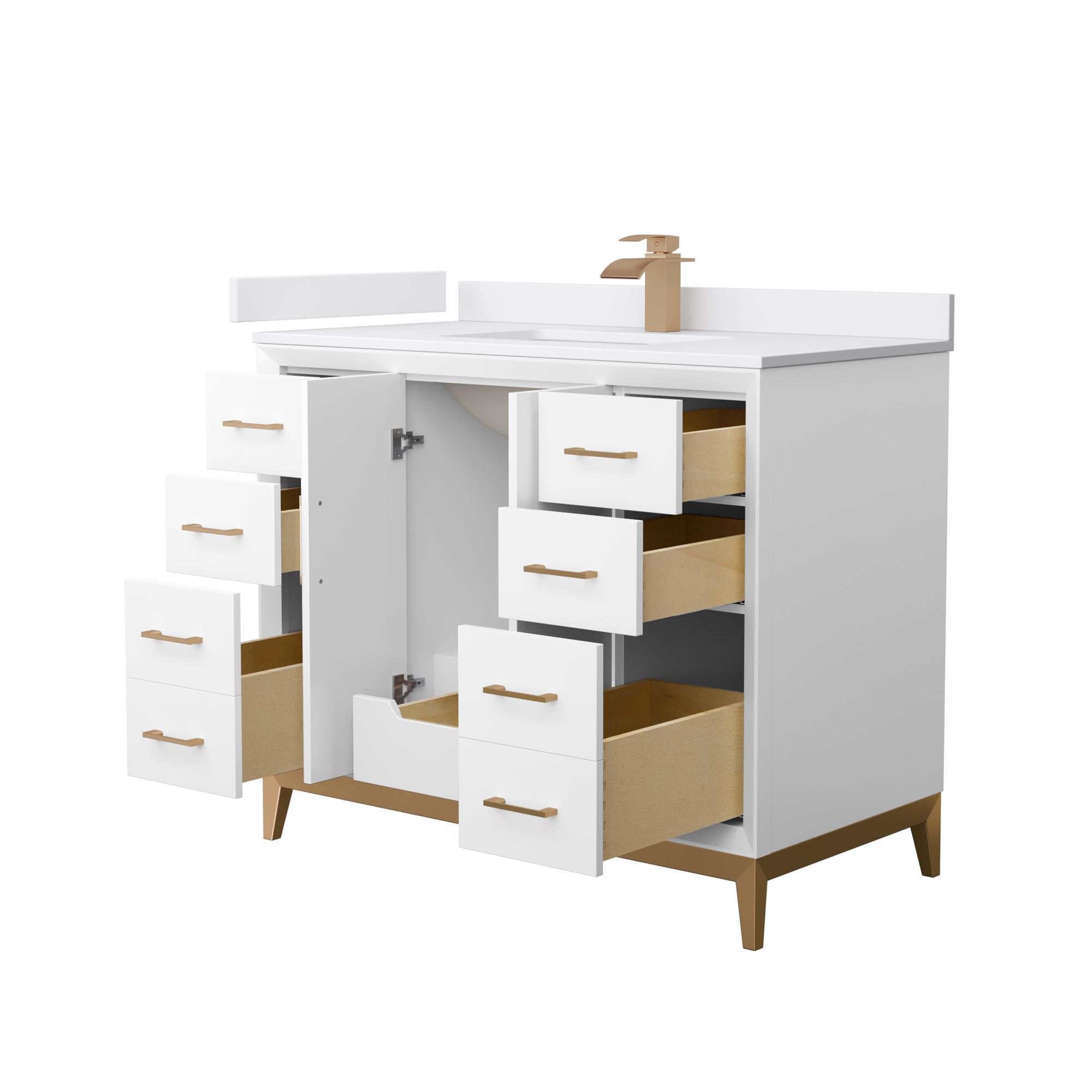Wyndham Collection WCH818142SWZWCUNSMXX Bath-Vanity-Combo - View #2