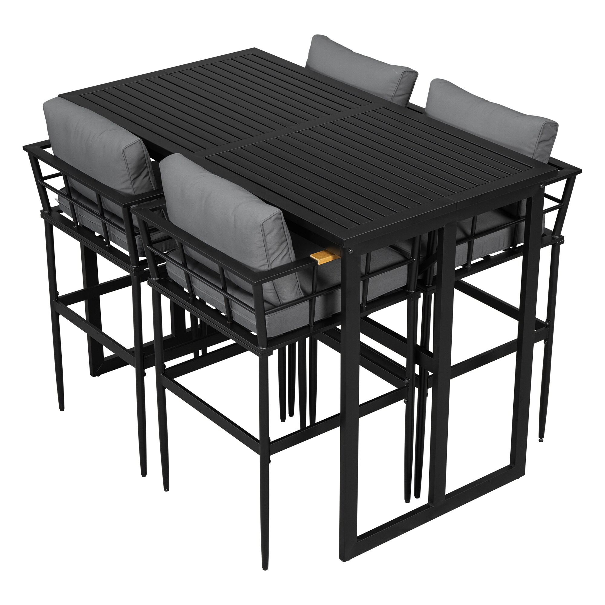 SINOFURN SYA020385GY Patio-Dining-Sets - View #15