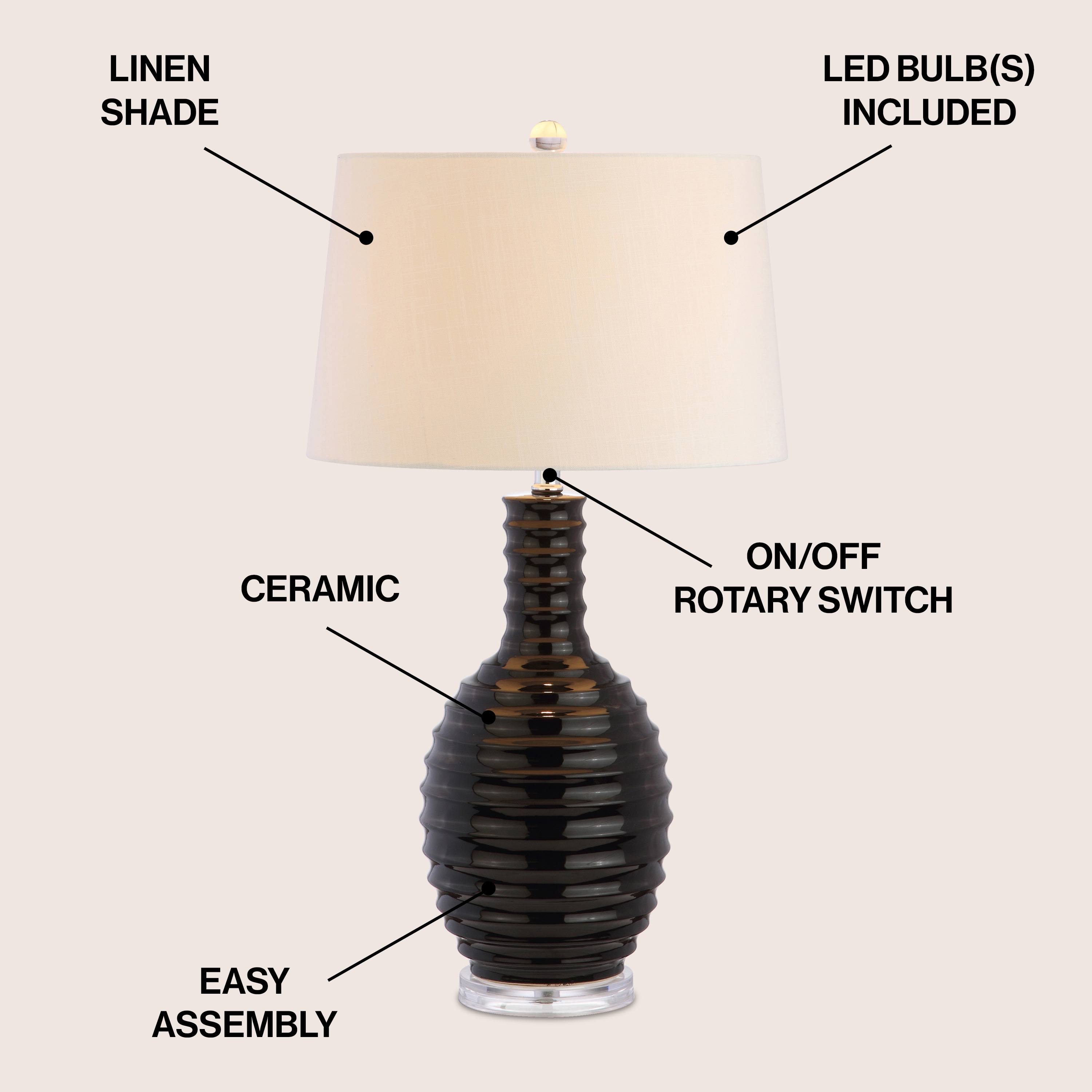 JONATHAN  Y JYL8020B Table-Lamps - View #3
