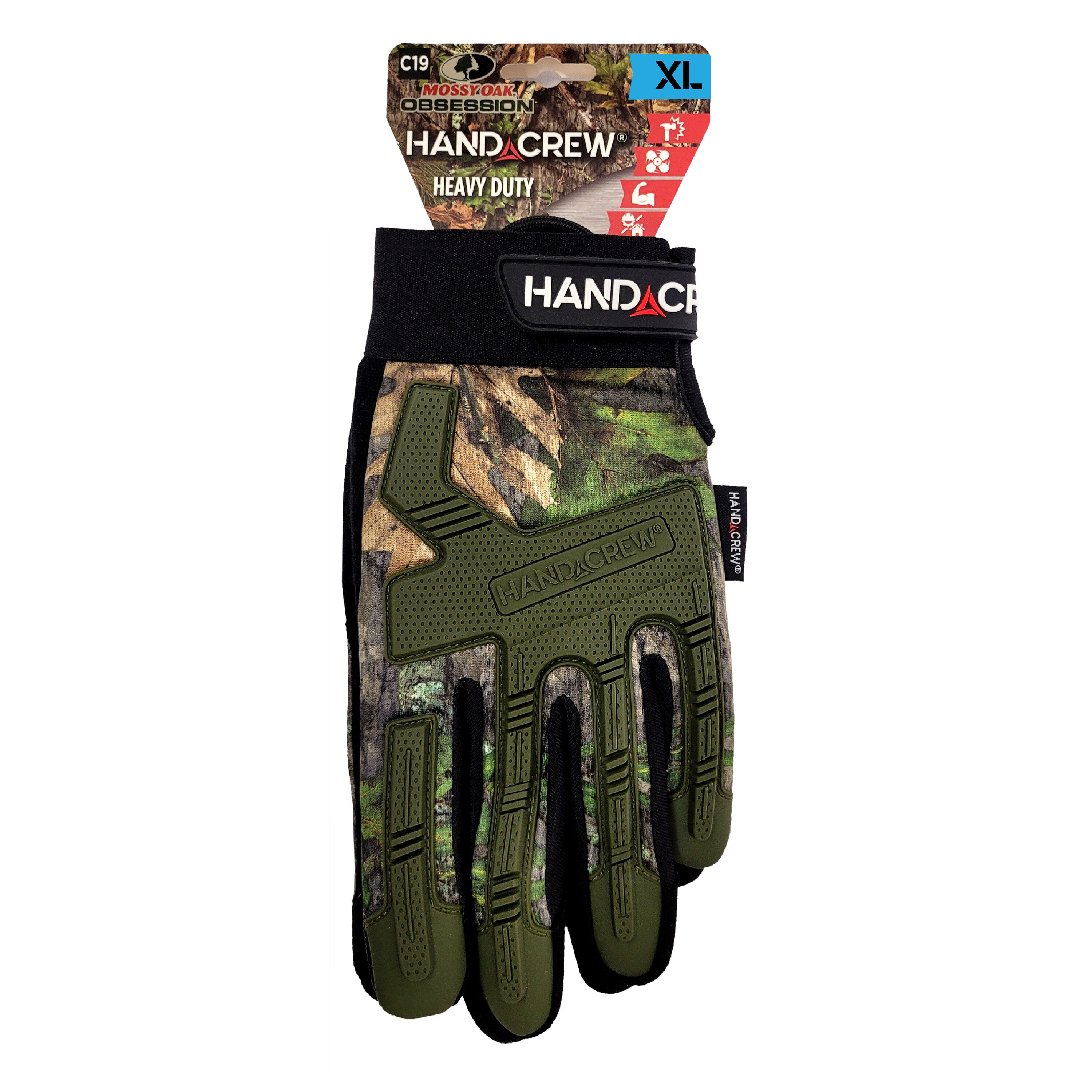 HandCrew USHG-2190XL X-large Green Polyester 1 -Pairs